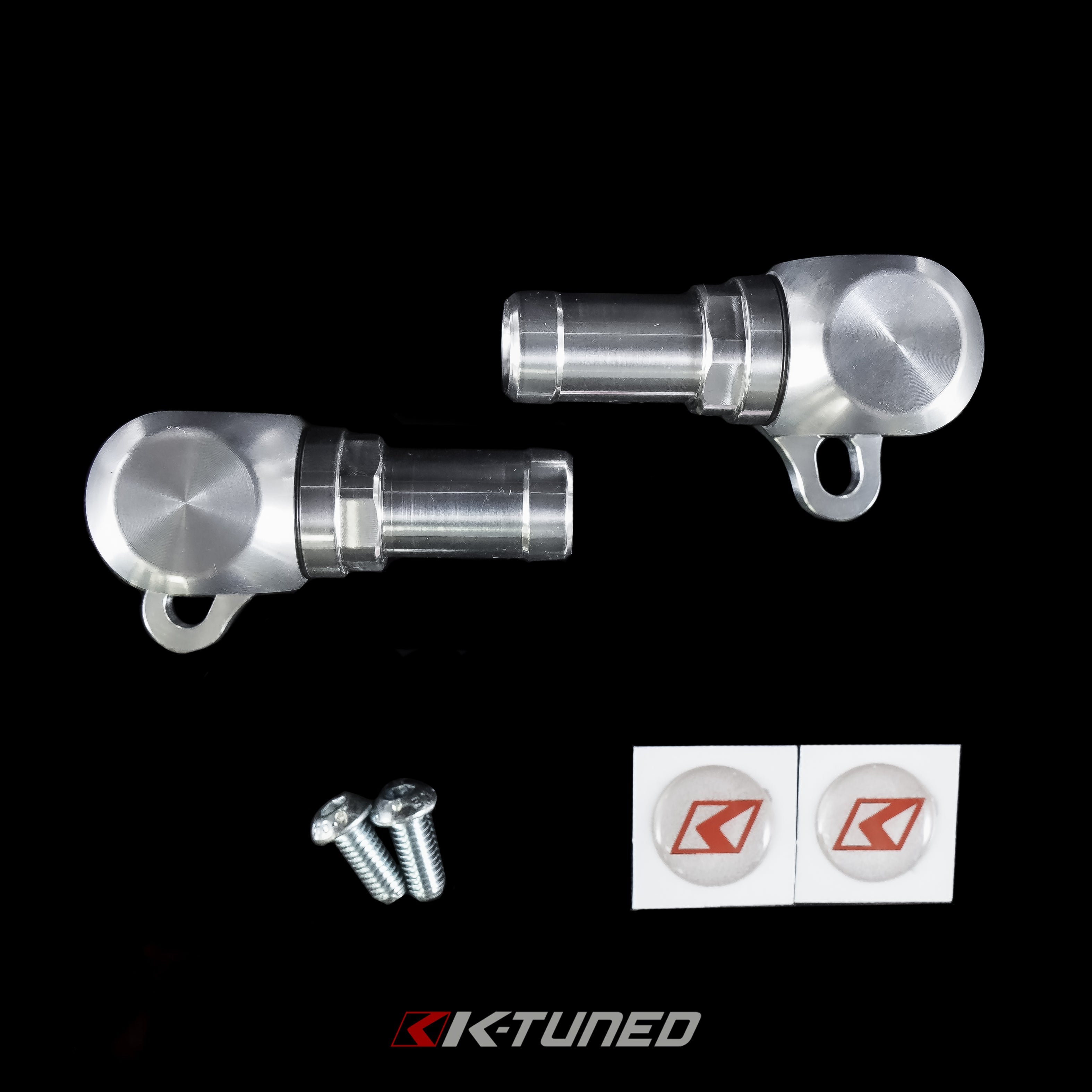 K-Tuned Oil Cooler Fittings (Side And Rear) with Hose End – K-Tuned for Honda K-Series (KTD-OIL-105)