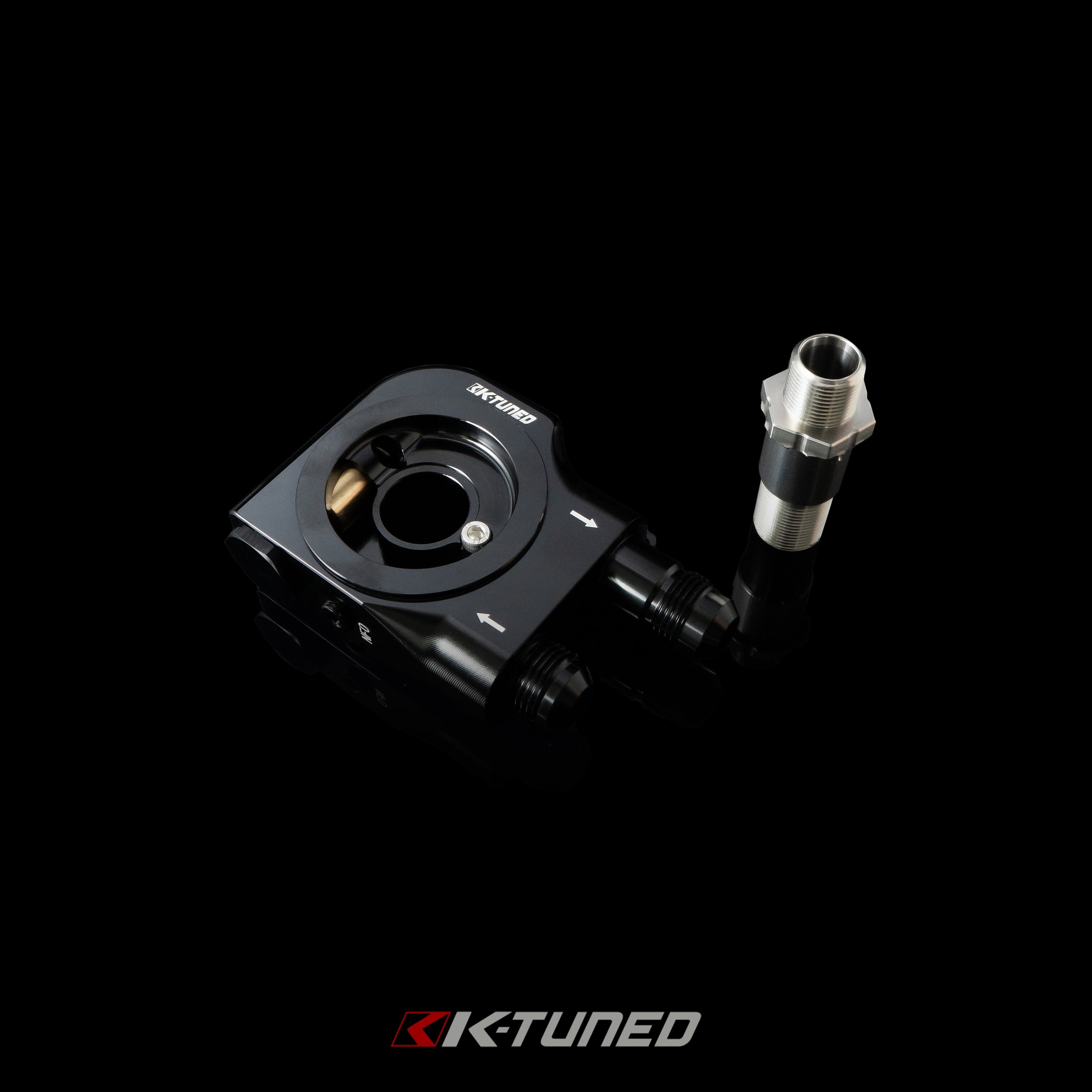 K-Tuned Oil Cooling Sandwich Adapter Plate – K-Tuned for Honda K-Series (KTD-OIL-SW4)