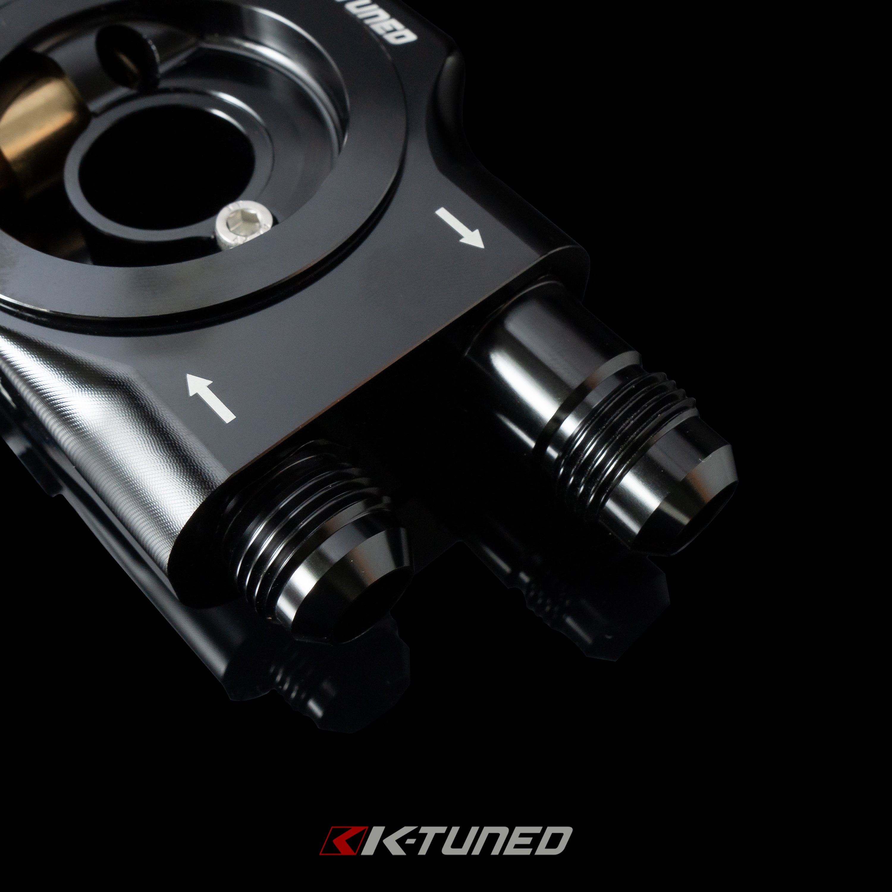 K-Tuned Oil Cooling Sandwich Adapter Plate β K-Tuned for Honda K-Series (KTD-OIL-SW4)