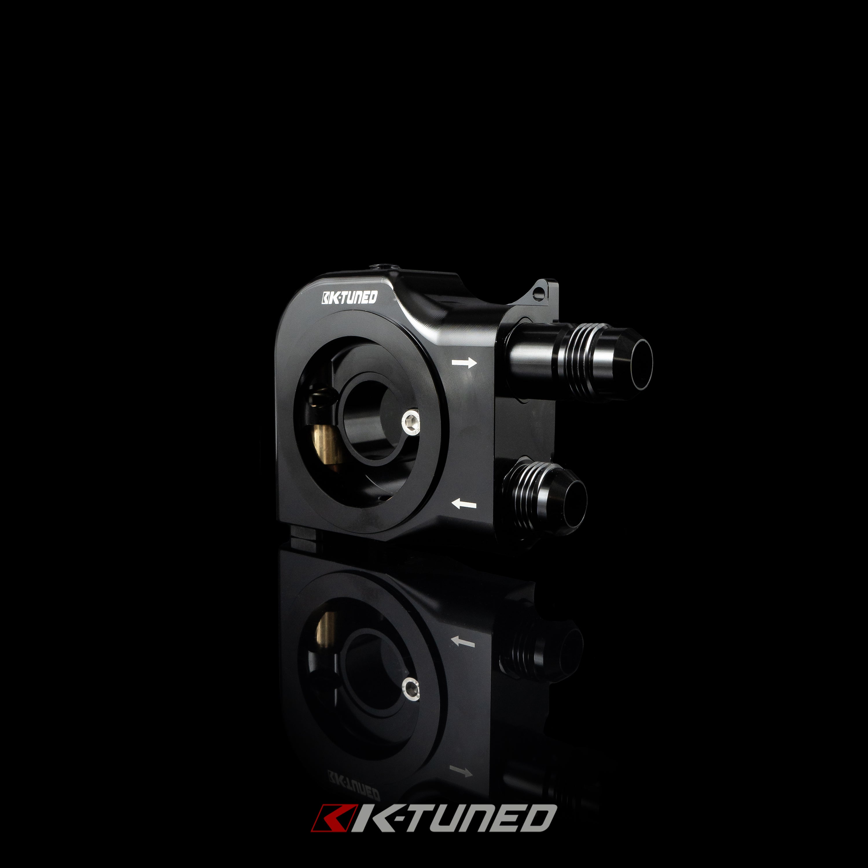 K-Tuned Oil Cooling Sandwich Adapter Plate β K-Tuned for Honda K-Series (KTD-OIL-SW4)