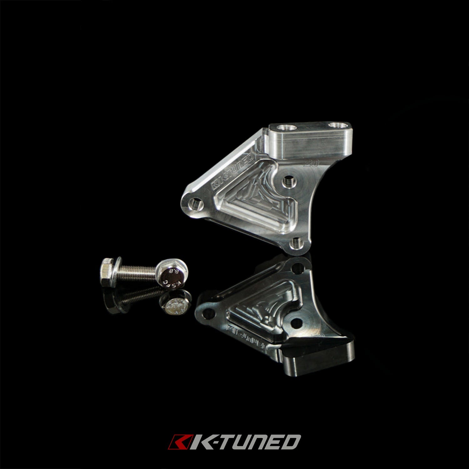 K-Tuned Post Mount Bracket Only No Holes Honda K-Series - K20 β K-Tuned for Honda K-Series (KTD-PMB-K20)