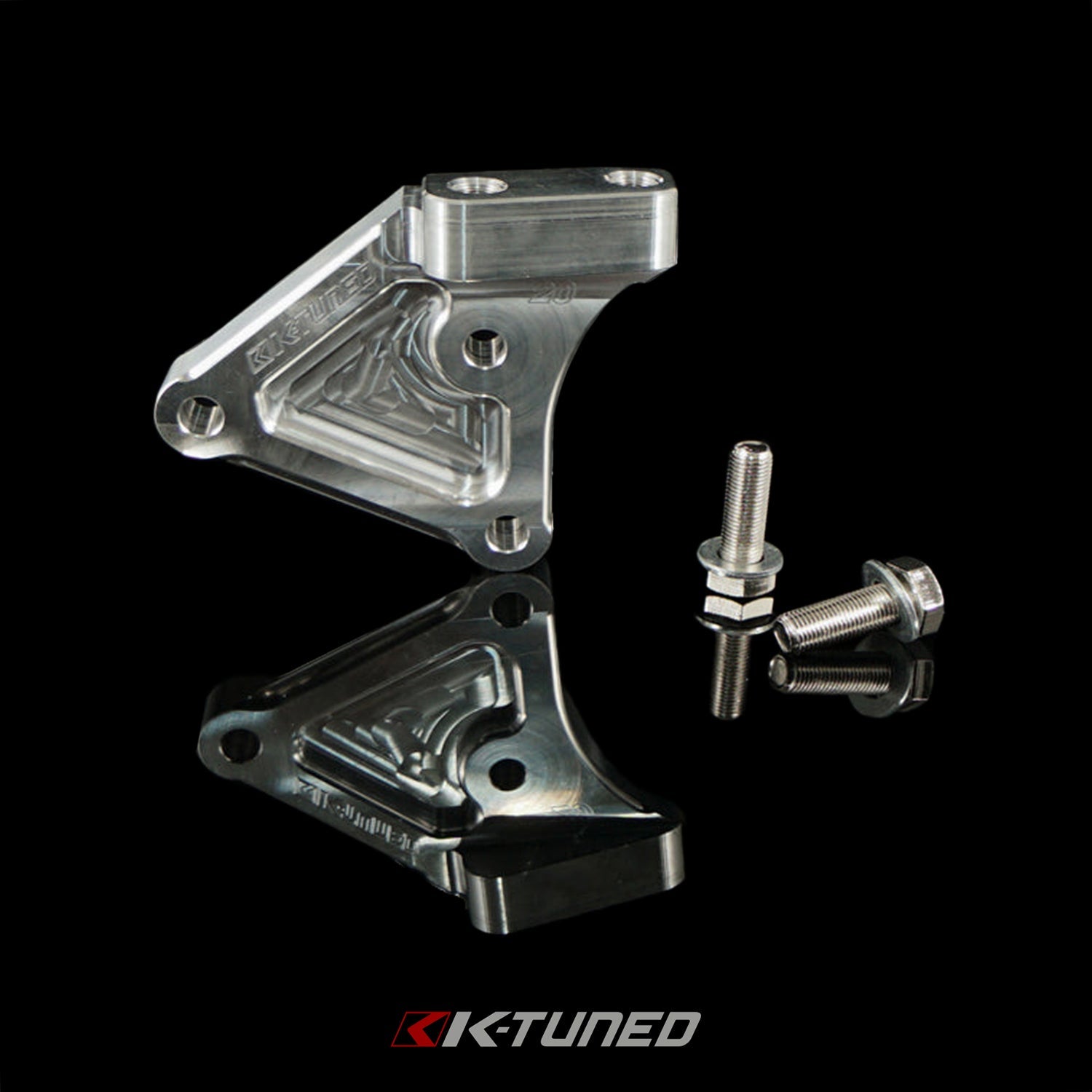 K-Tuned Post Mount Bracket Only No Holes Honda K-Series - K20 β K-Tuned for Honda K-Series (KTD-PMB-K20)