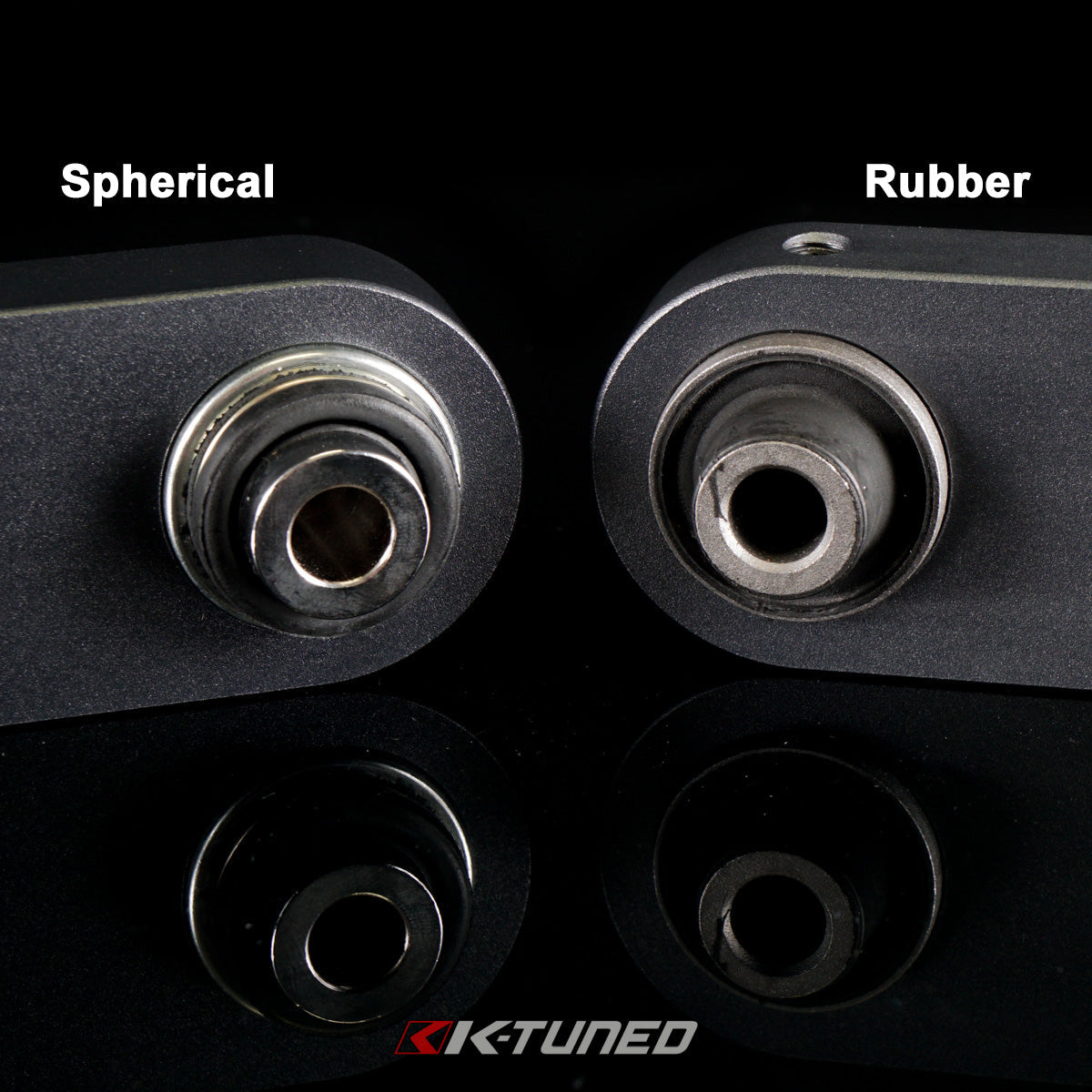 K-Tuned Rear LCA Lower Control Arms Honda Civic EM2 EP3 Type-R - Rubber Bushing β K-Tuned for Honda K-Series (KTD-RLR-105)