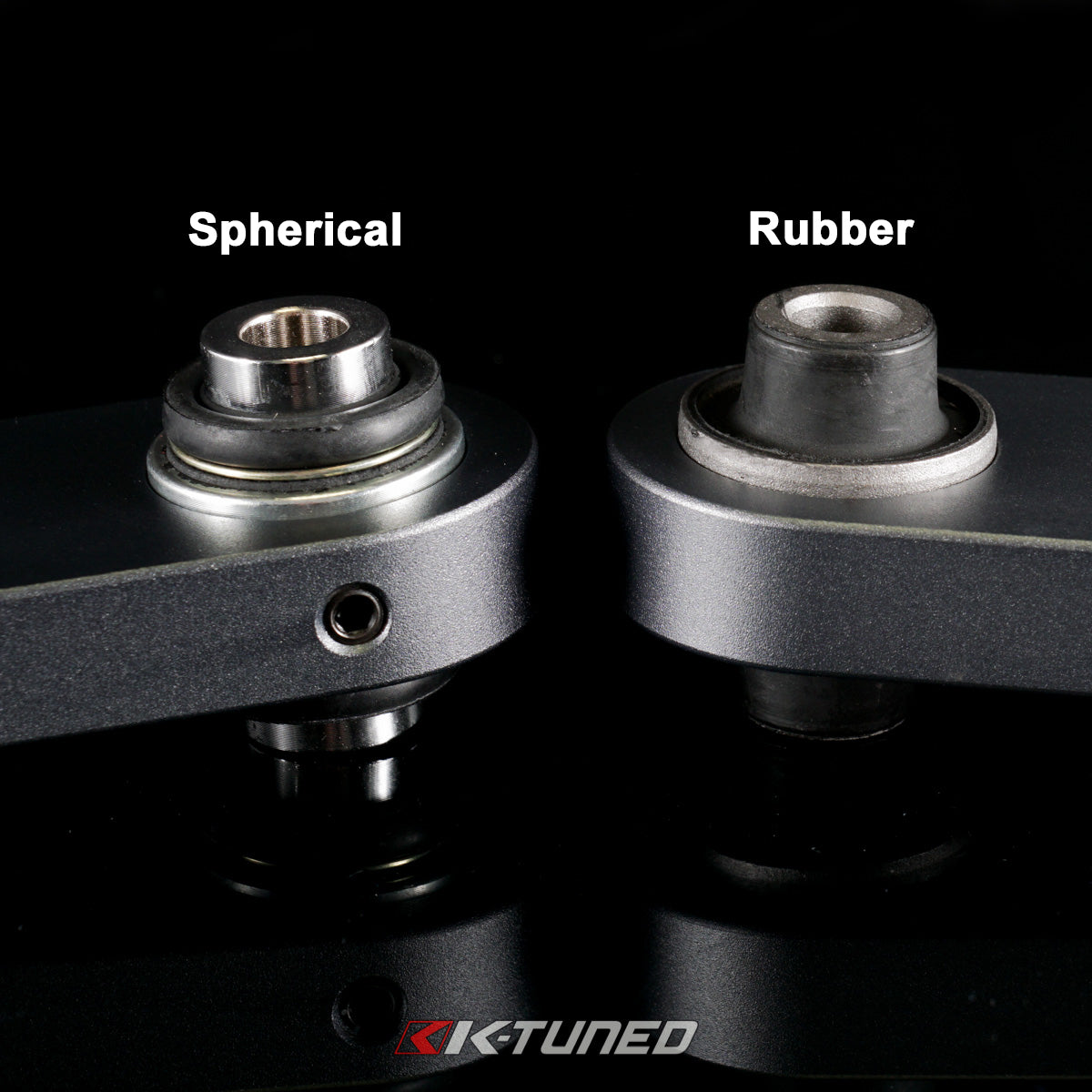 K-Tuned Rear LCA Lower Control Arms Honda Civic EM2 EP3 Type-R - Rubber Bushing β K-Tuned for Honda K-Series (KTD-RLR-105)