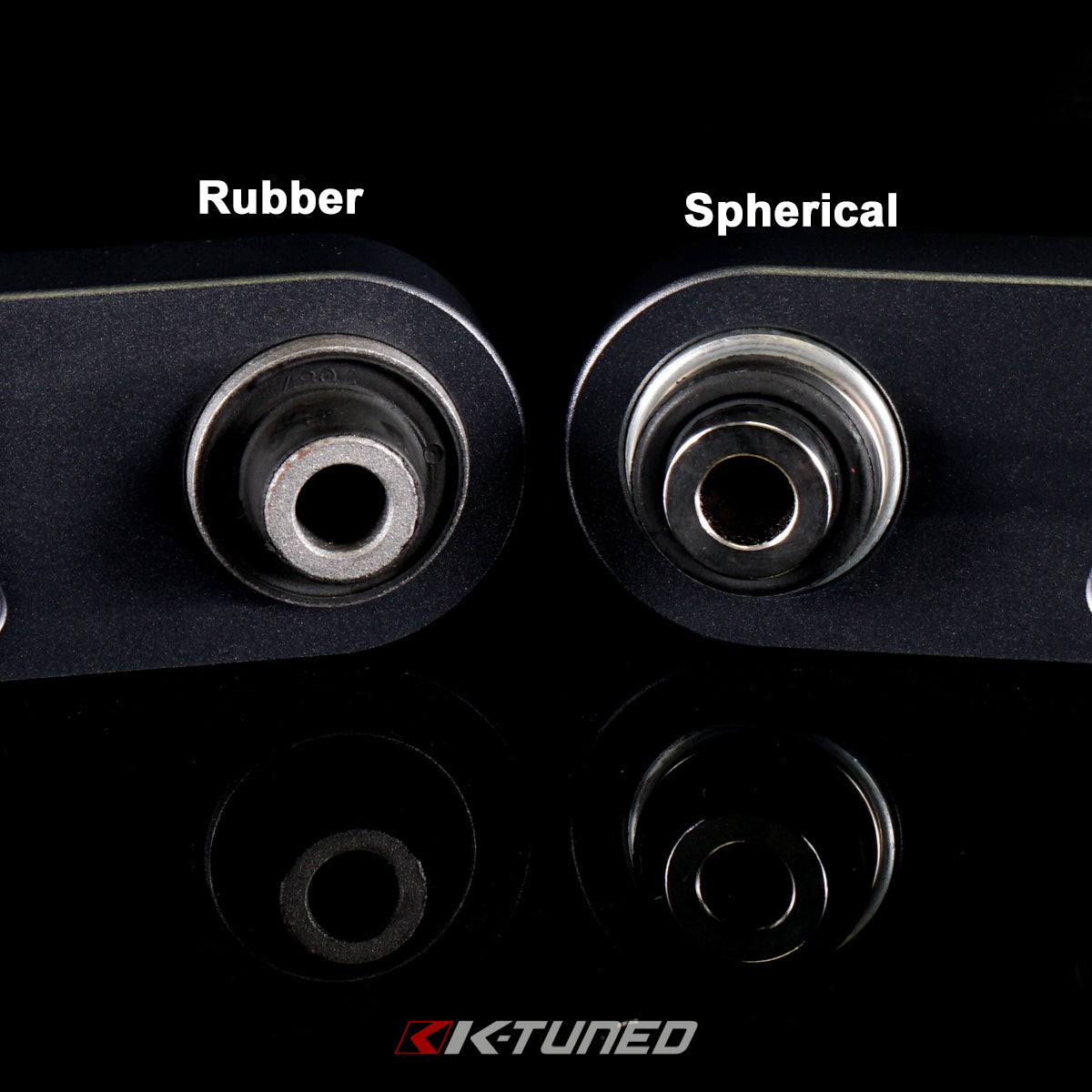 K-Tuned Rear LCA Lower Control Arms Honda Integra DC5 - Rubber Bushing β K-Tuned for Honda K-Series (KTD-RLR-RSX)