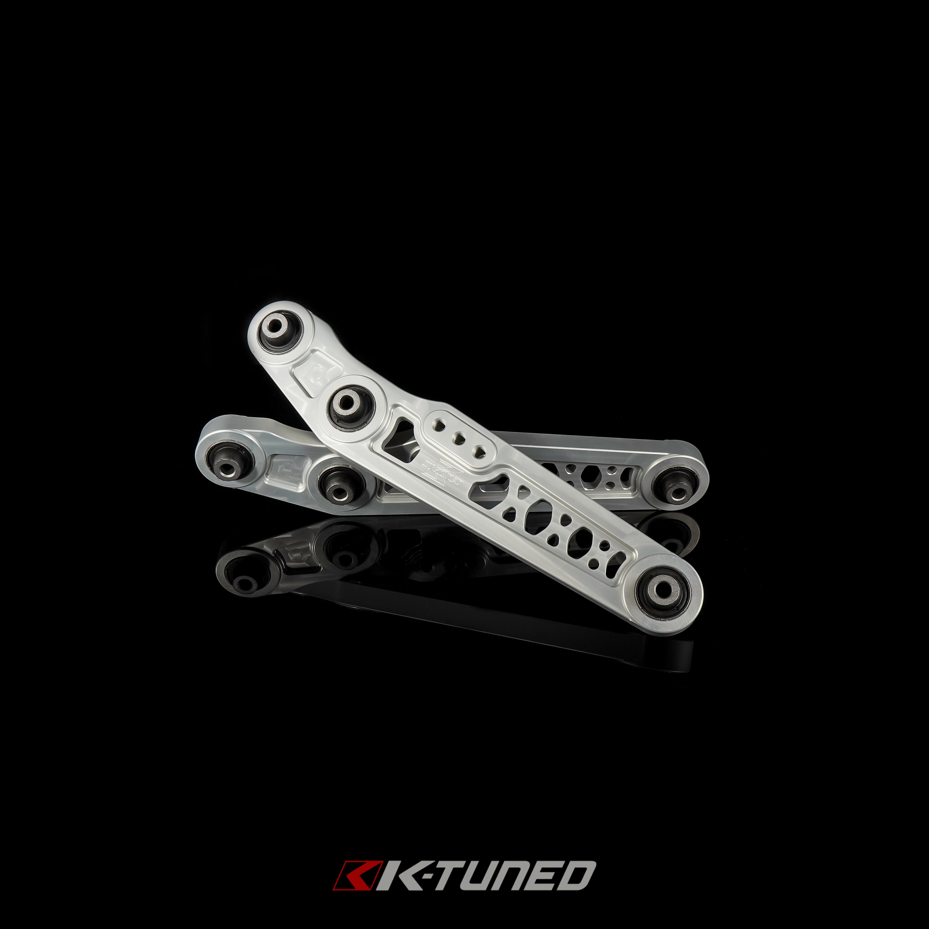 K-Tuned Rear LCA Lower Control Arms Honda Civic EF EG Integra DC2 - Rubber Bushing – K-Tuned for Honda K-Series (KTD-RLR-S92)