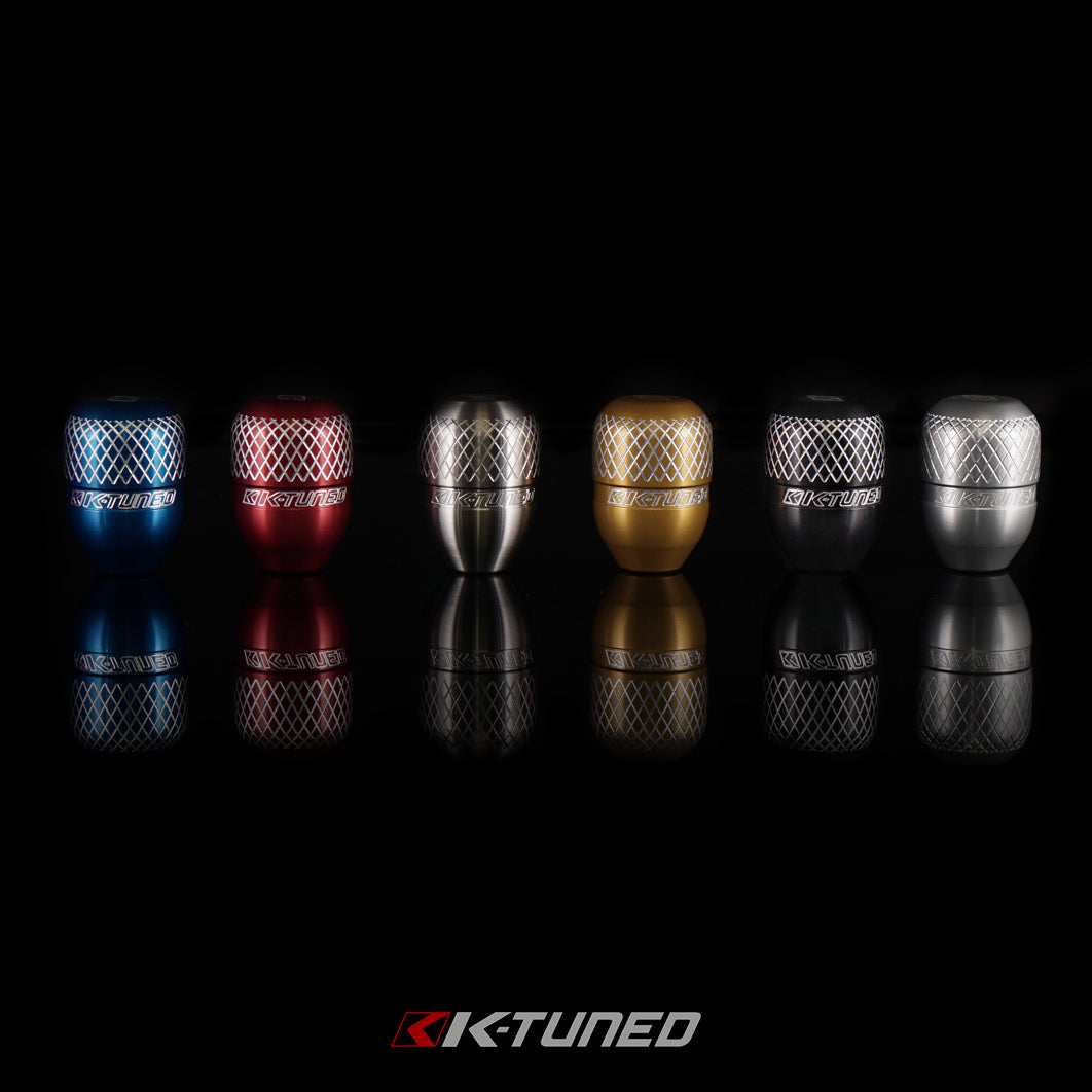 K-Tuned Billet Shift Knob - Silver β K-Tuned for Honda K-Series (KTD-SFT-KNS)