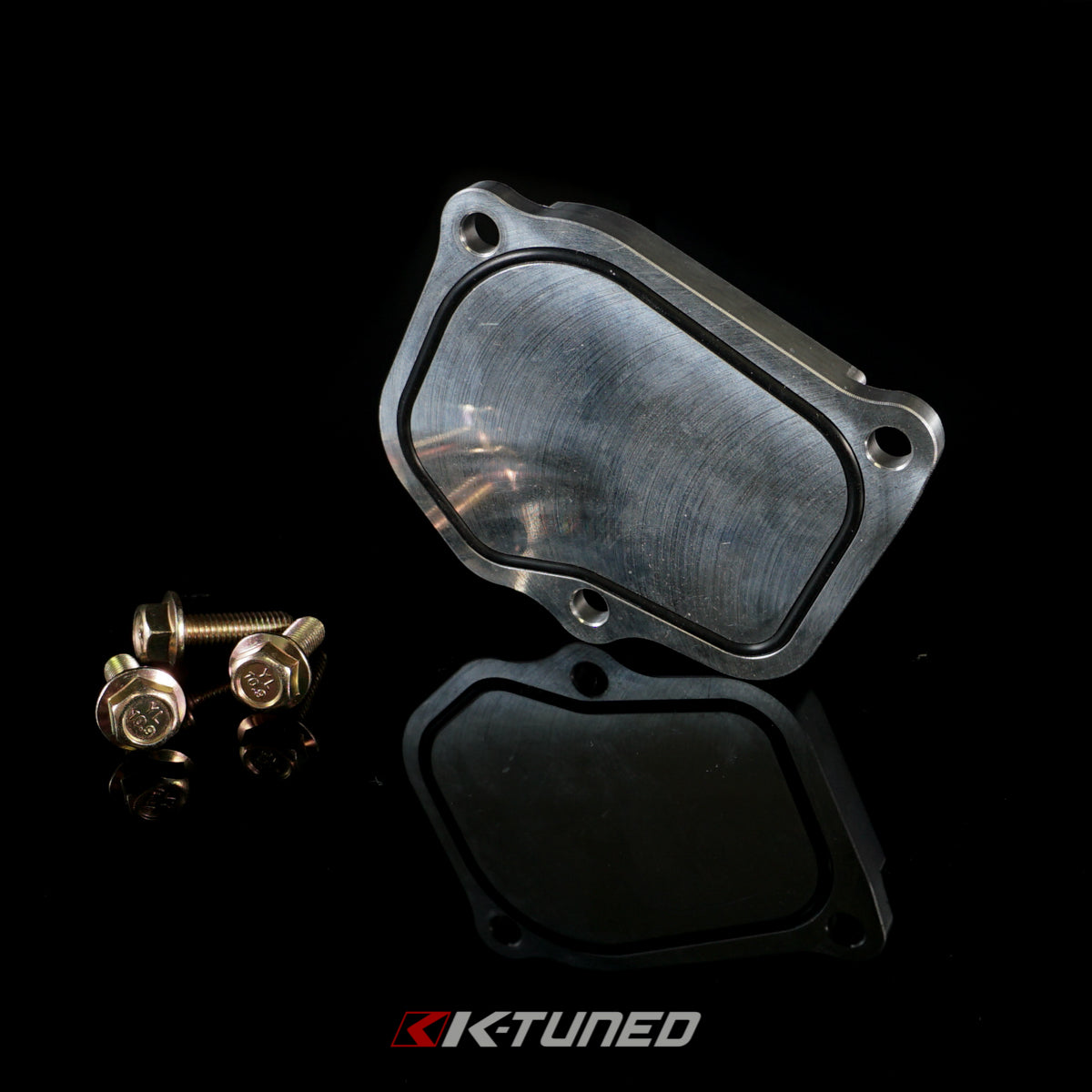 K-Tuned Tensioner Cover Anodized Black Limited Edition β K-Tuned for Honda K-Series (KTD-TEN-COB)