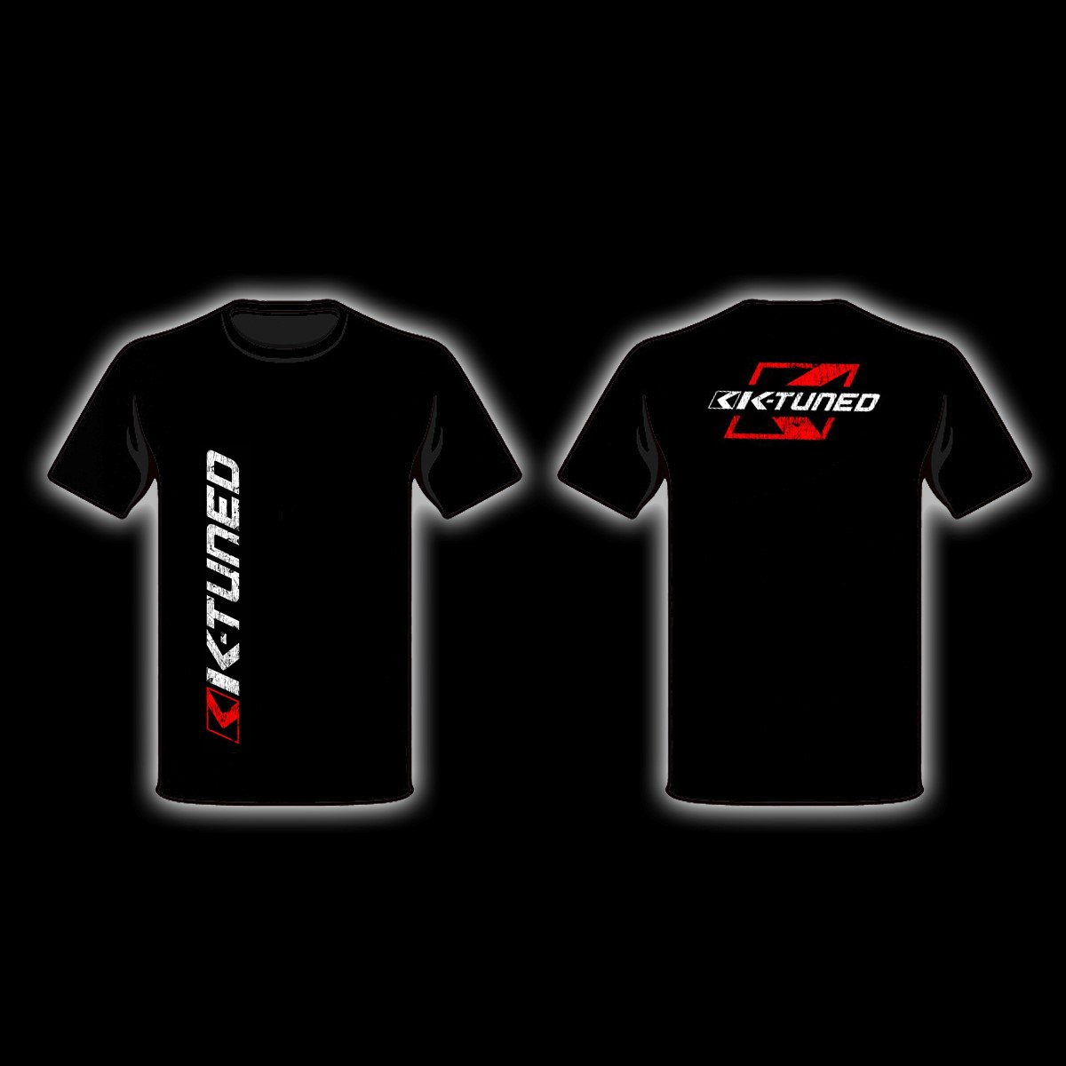 K-Tuned K-Tuned Distressed Logo T-Shirt - XX-Large – K-Tuned for Honda K-Series (KTD-TSD-2XL)