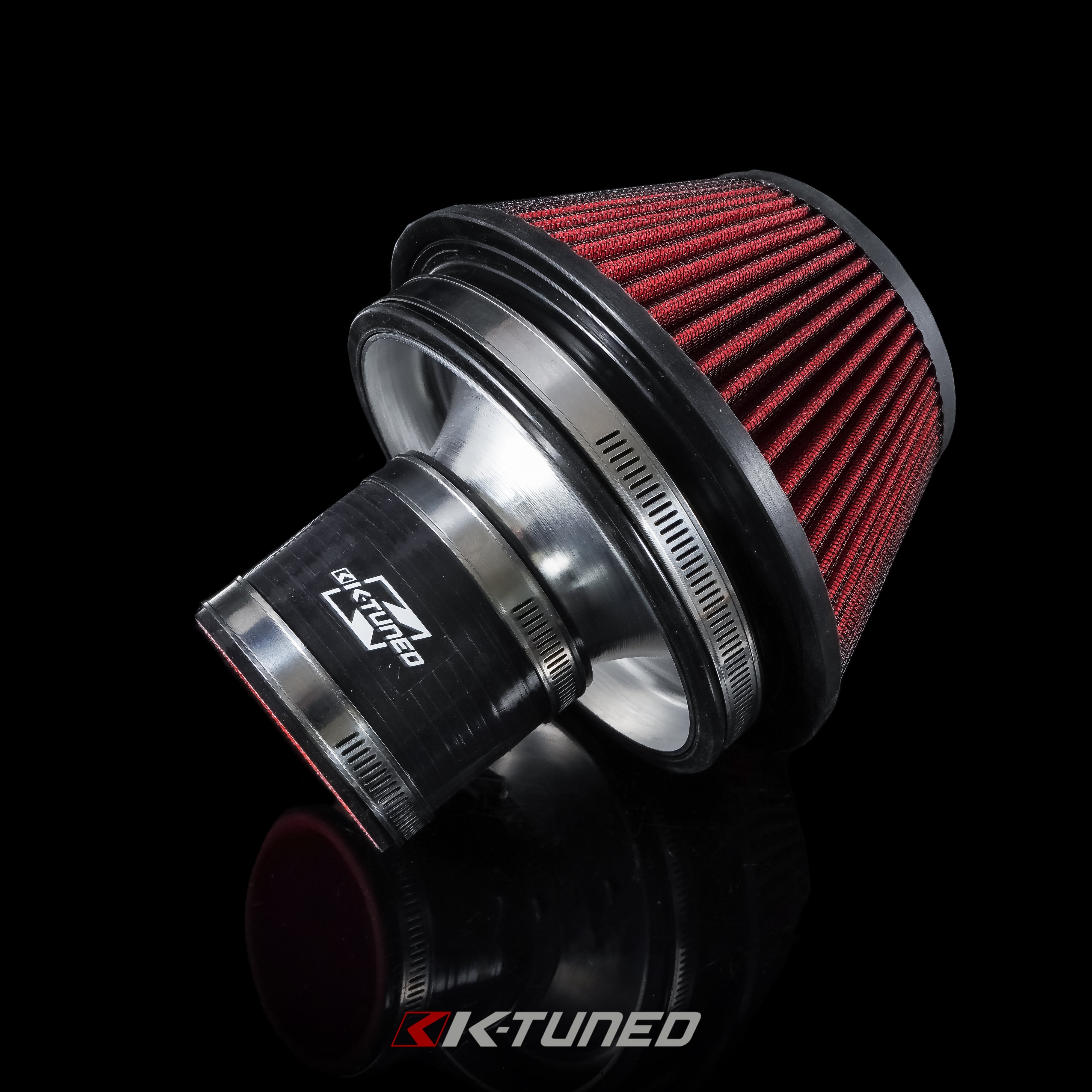 K-Tuned Velocity Stack Combo - V-Stack only - 3.5in (No Silicone Coupler) β K-Tuned for Honda K-Series (KTD-VS-635)