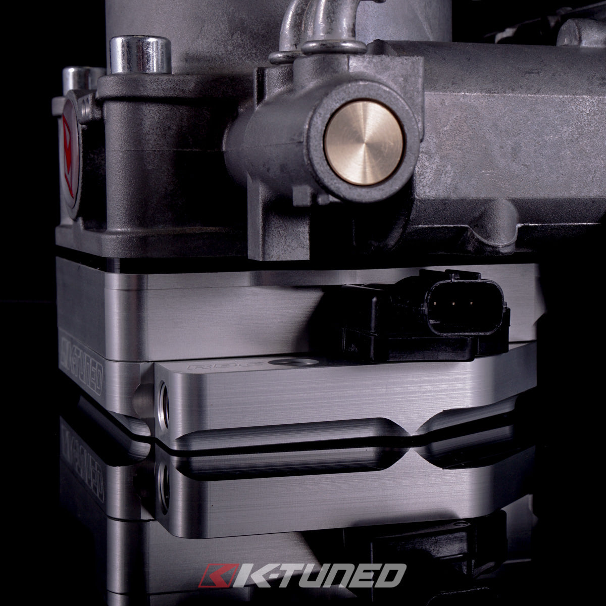 K-Tuned ZDX Throttle Body Adapter RBC/RRC Bolt Pattern β K-Tuned for Honda K-Series (KTD-ZDX-RBC)
