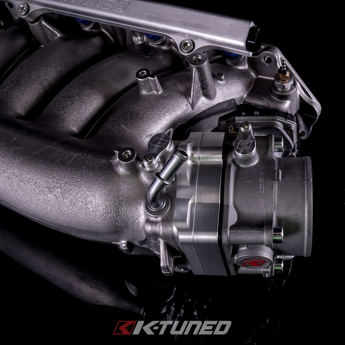 K-Tuned ZDX Throttle Body Adapter RBC/RRC Bolt Pattern β K-Tuned for Honda K-Series (KTD-ZDX-RBC)