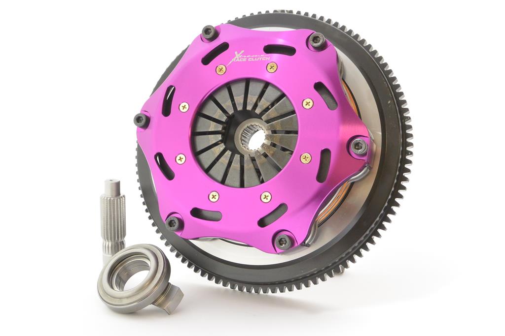Xtreme Performance - 184mm Sprung Ceramic Twin Plate Clutch Kit Incl Flywheel 1220Nm