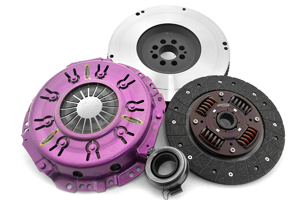 Clutch Kit - Xtreme Performance Heavy Duty Organic Incl Flywheel 280Nm 660kg (60% inc ) Conversion kit Dual-mass to solid flywheel