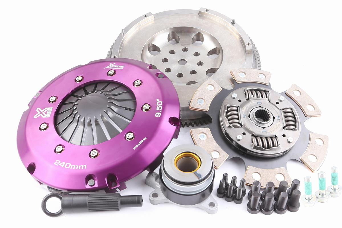Clutch Kit - Xtreme Performance Race Sprung Ceramic Incl Flywheel & CSC 910Nm (35% inc.)