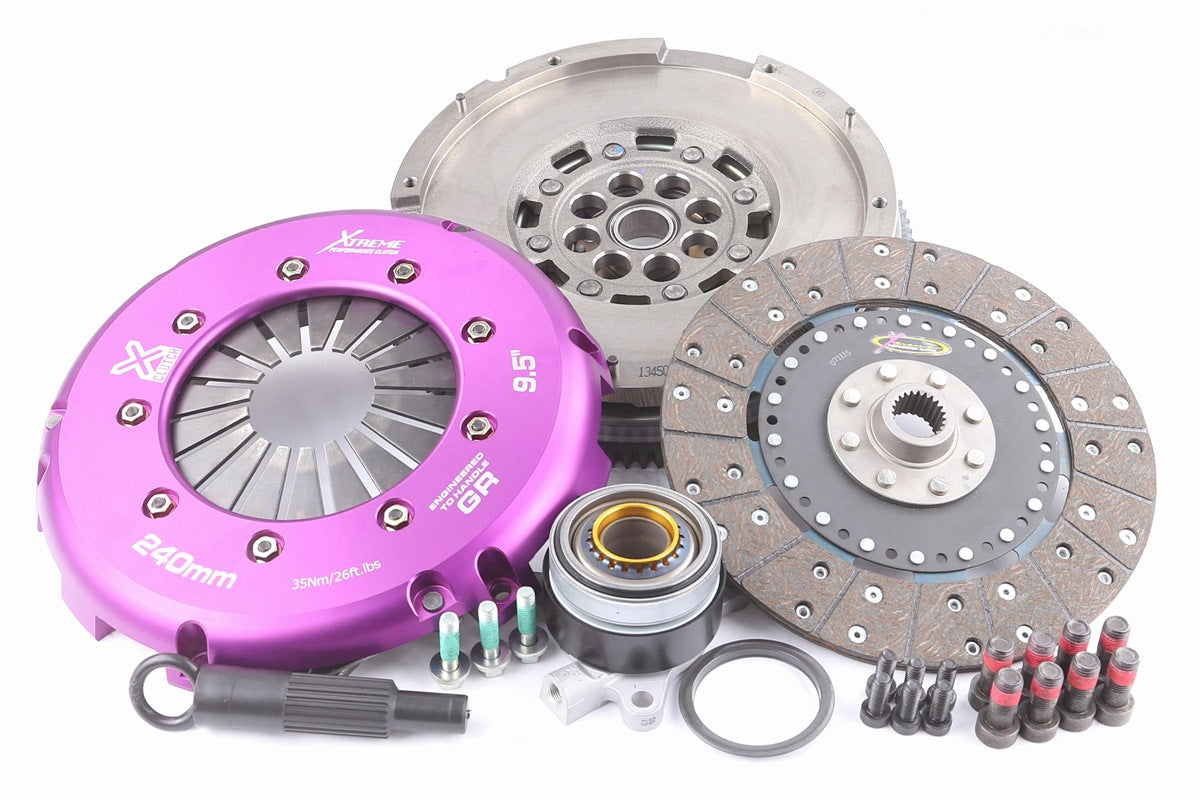 Clutch Kit - Xtreme Performance Heavy Duty Organic - Incl dualmass flywheel & CSC - 560Nm