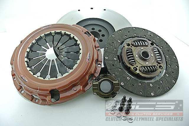 Clutch Kit - Xtreme Outback Heavy Duty Organic Incl Flywheel 490Nm 950Kg