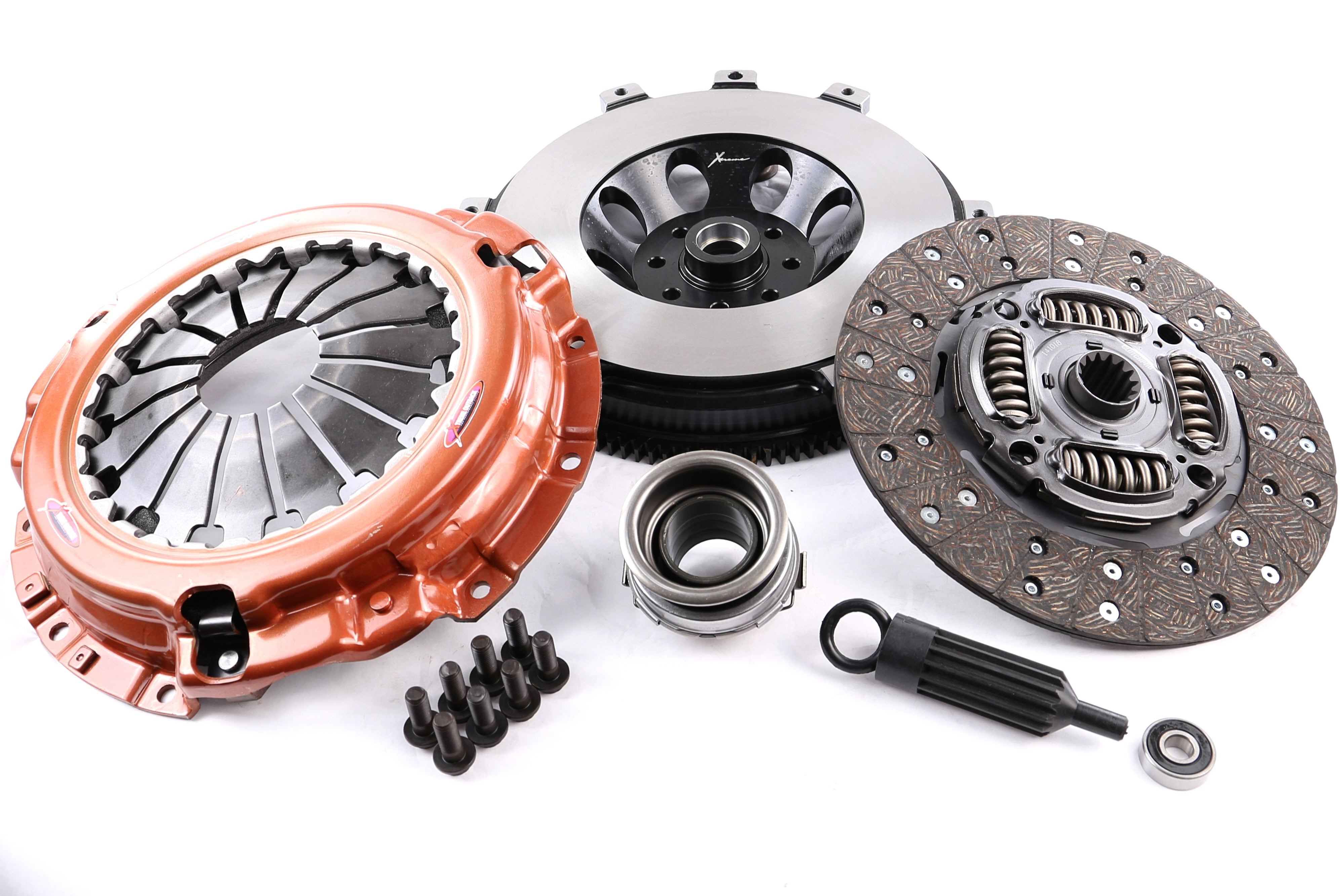 Clutch Kit - Xtreme Outback Heavy Duty Organic Incl Flywheel 540Nm (15% inc.)