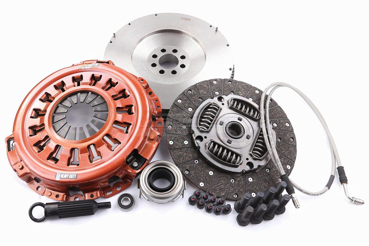 Clutch Kit - Xtreme Outback - Extra Heavy Duty Organic and Ceramic Incl Flywheel 745Nm - Upgrade Kit with solid flywheel