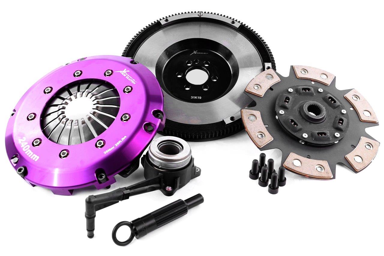 Clutch Kit - Xtreme Performance Race Sprung Ceramic Incl Flywheel & CSC 910Nm