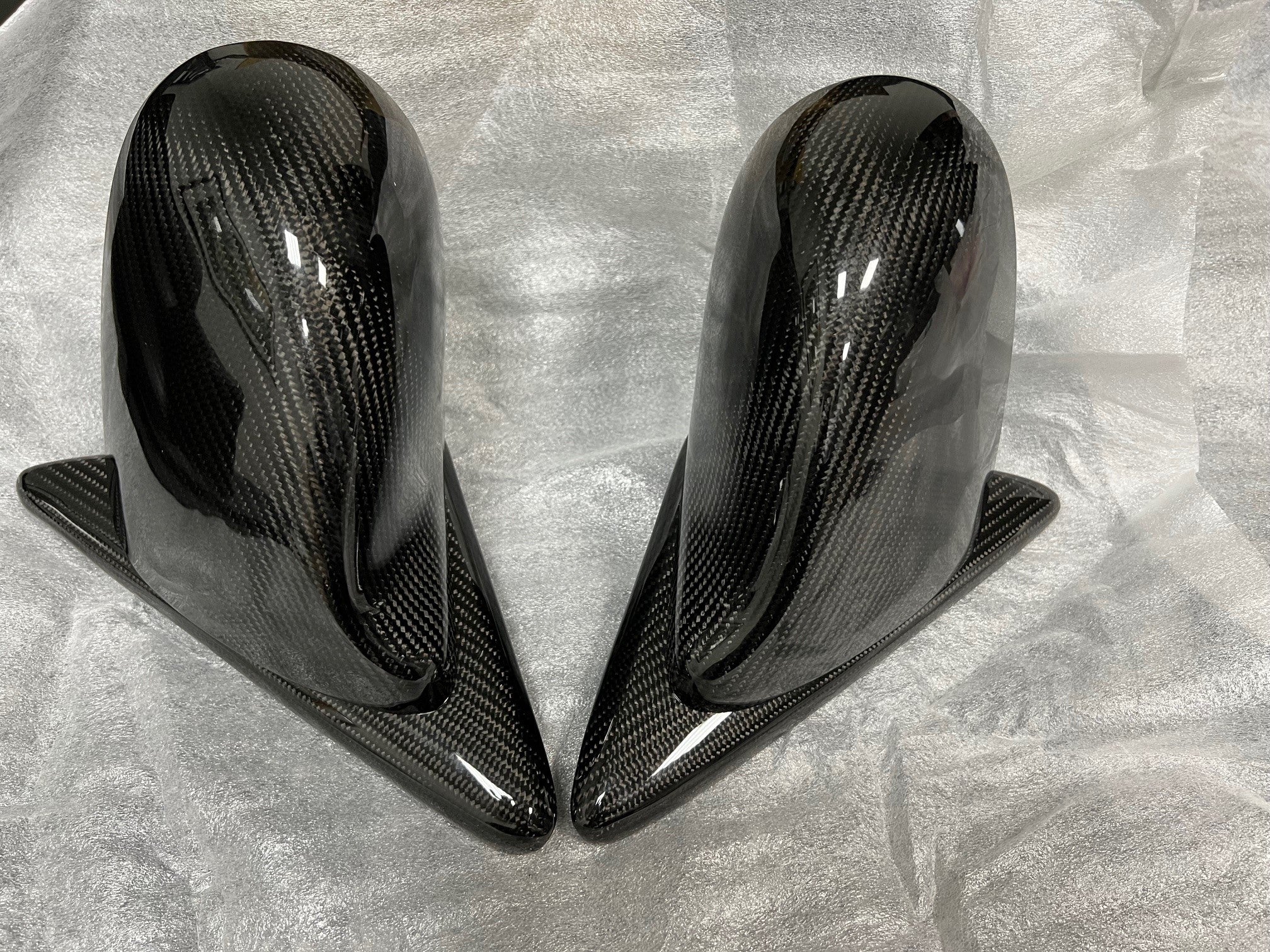 Spoon Side Mirrors Carbon (Manual) (Civic 87-91 3dr/CRX 87-93)