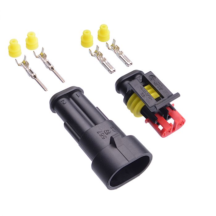 Superseal connector 2-pole