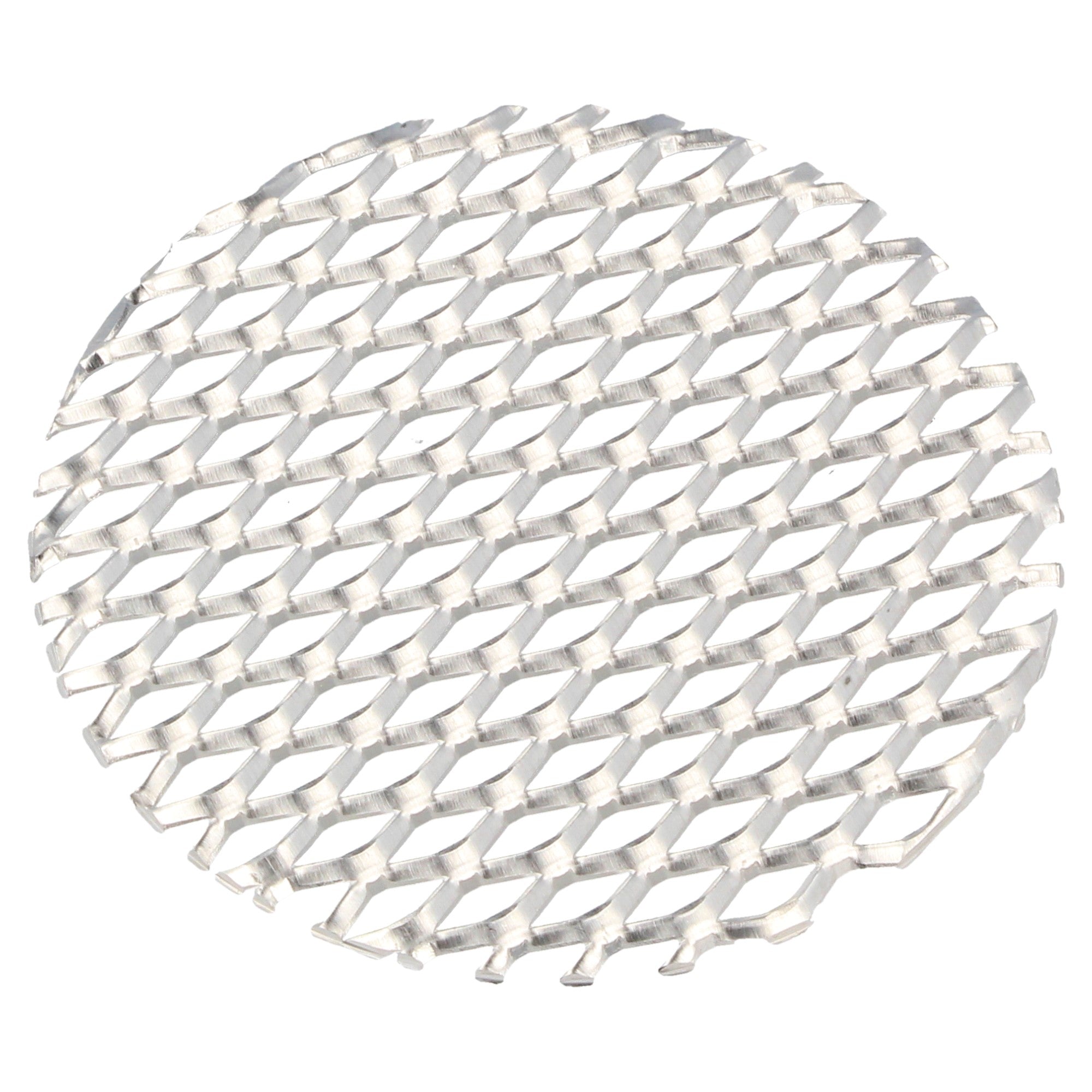 air inlet mesh - 102 mm - Silver