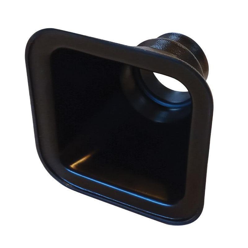 Air inlet - square 100x100mm - connection 51-63mm
