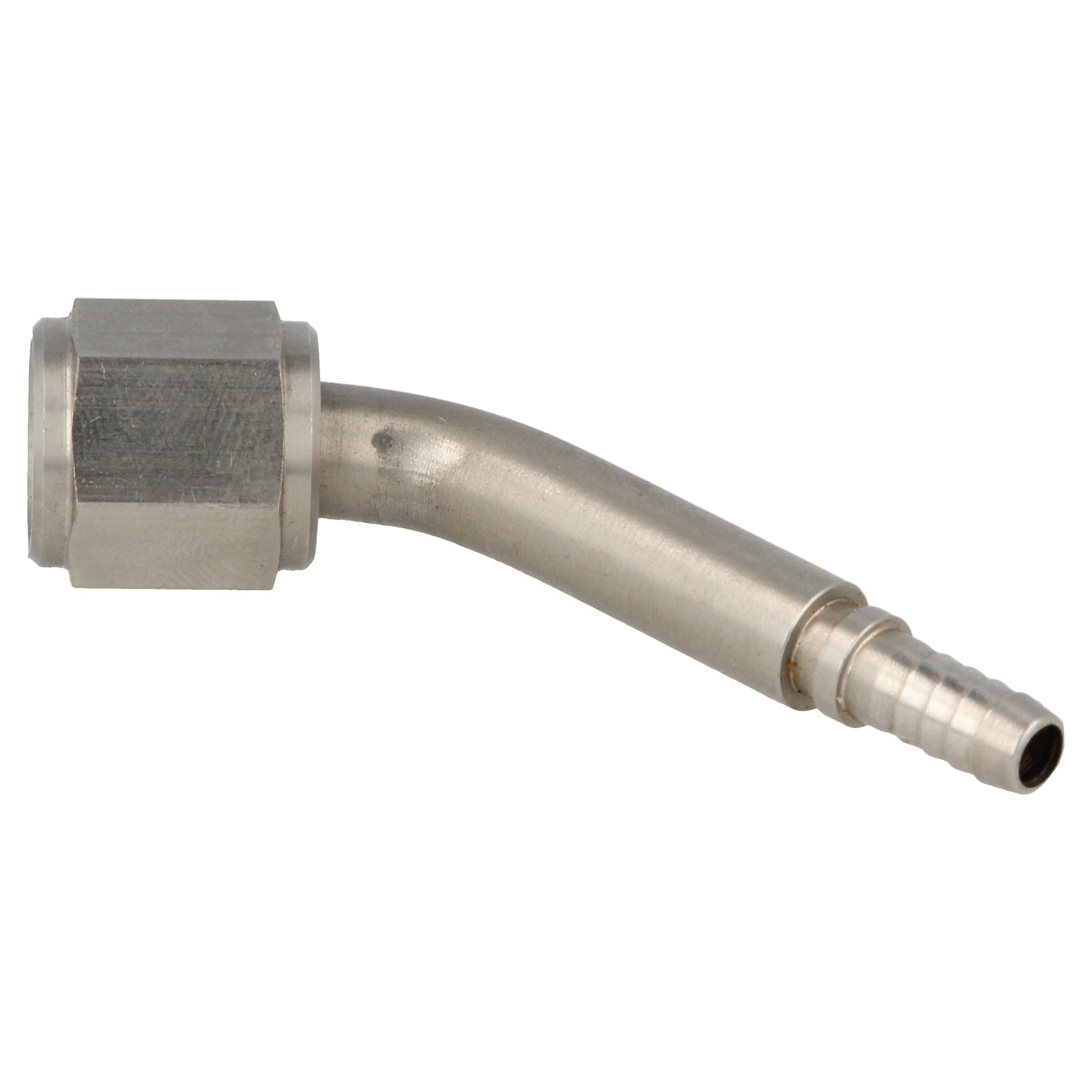 shrink hose adapter female concave 45° AN3