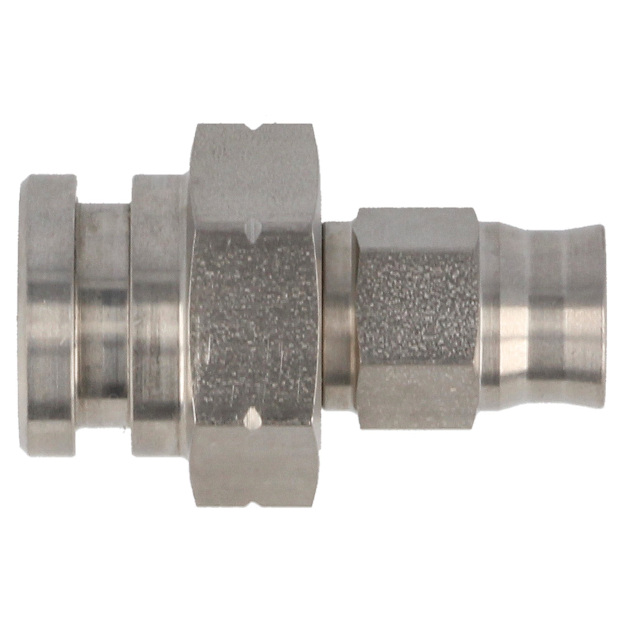 stainless steel hose connection AN3 female flair M10 x 1.0