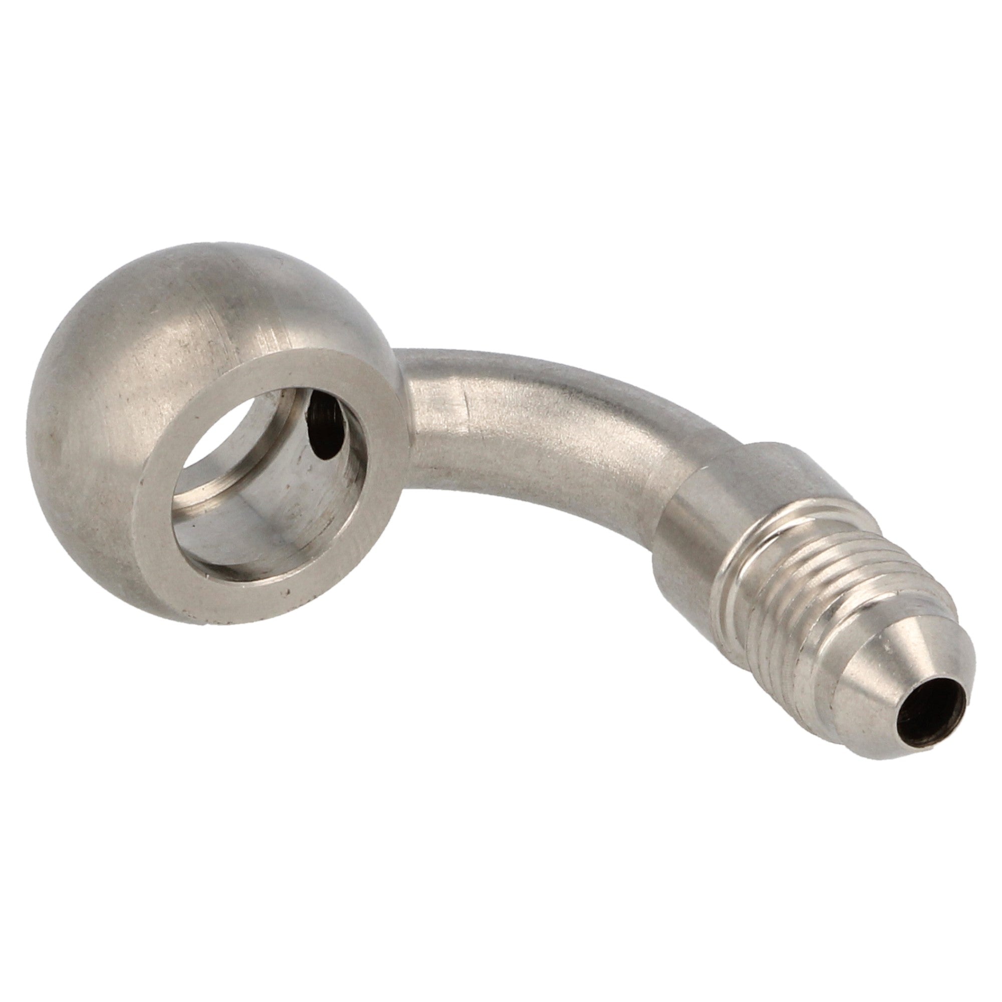 stainless steel banjo eye 90° male AN3