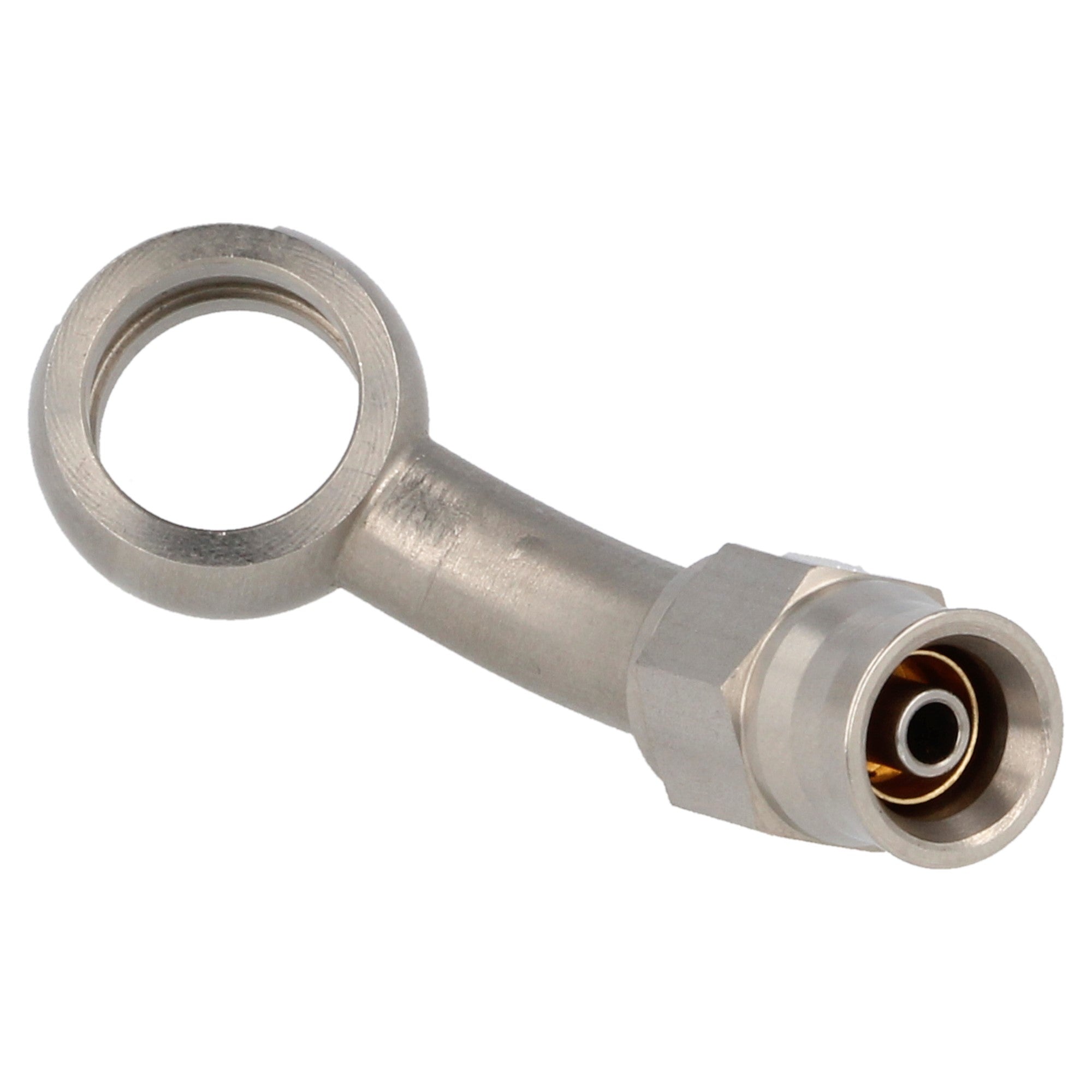 stainless steel banjo eye 45° AN3 - 11.2 mm