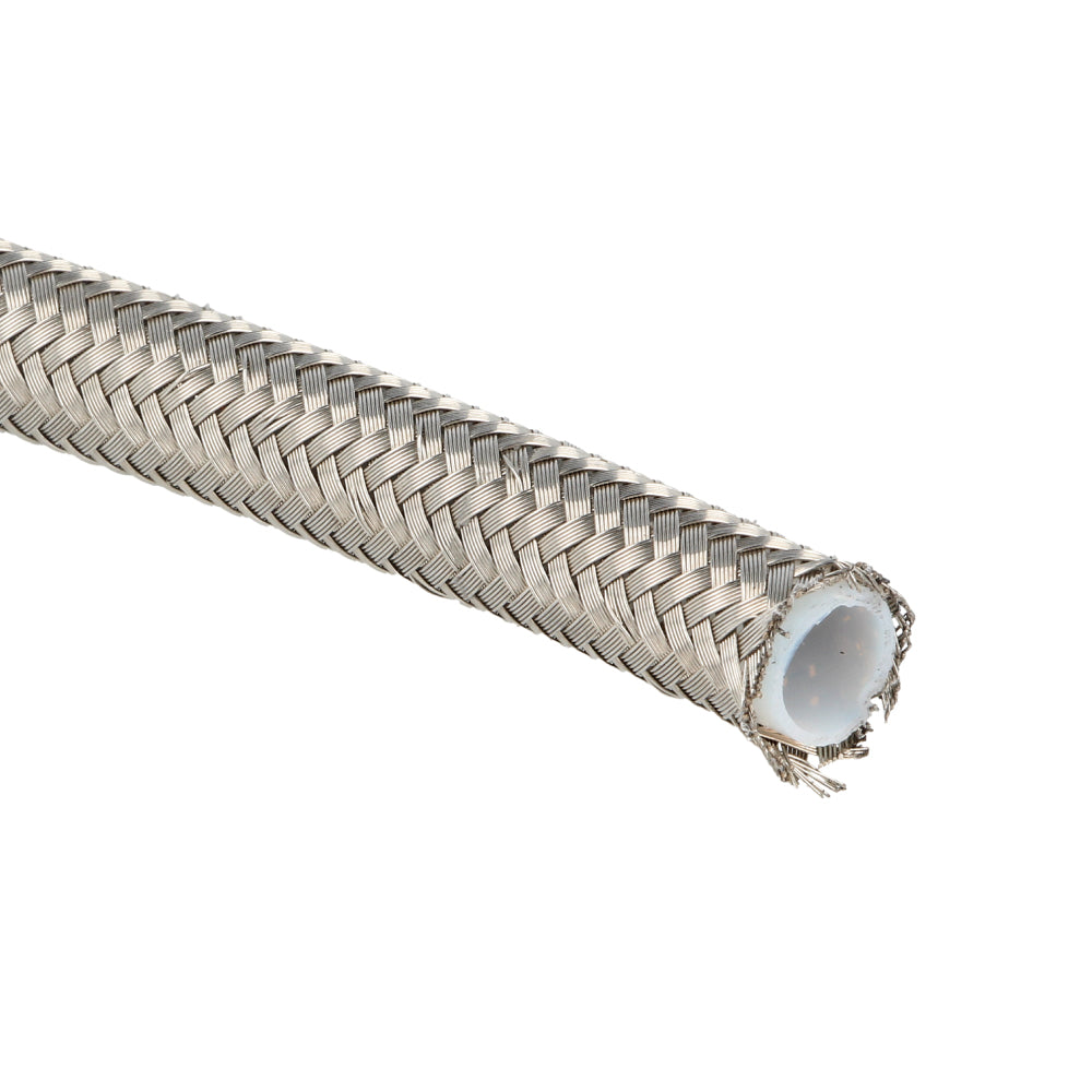 fuel / oil hose Stainless steel jacket PTFE AN8 (ø 10.67mm)