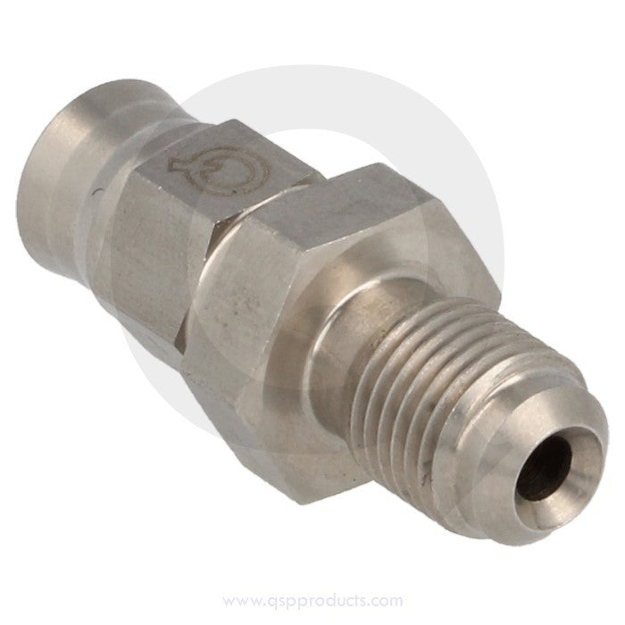 stainless steel hose adapter straight male AN3 - AN3