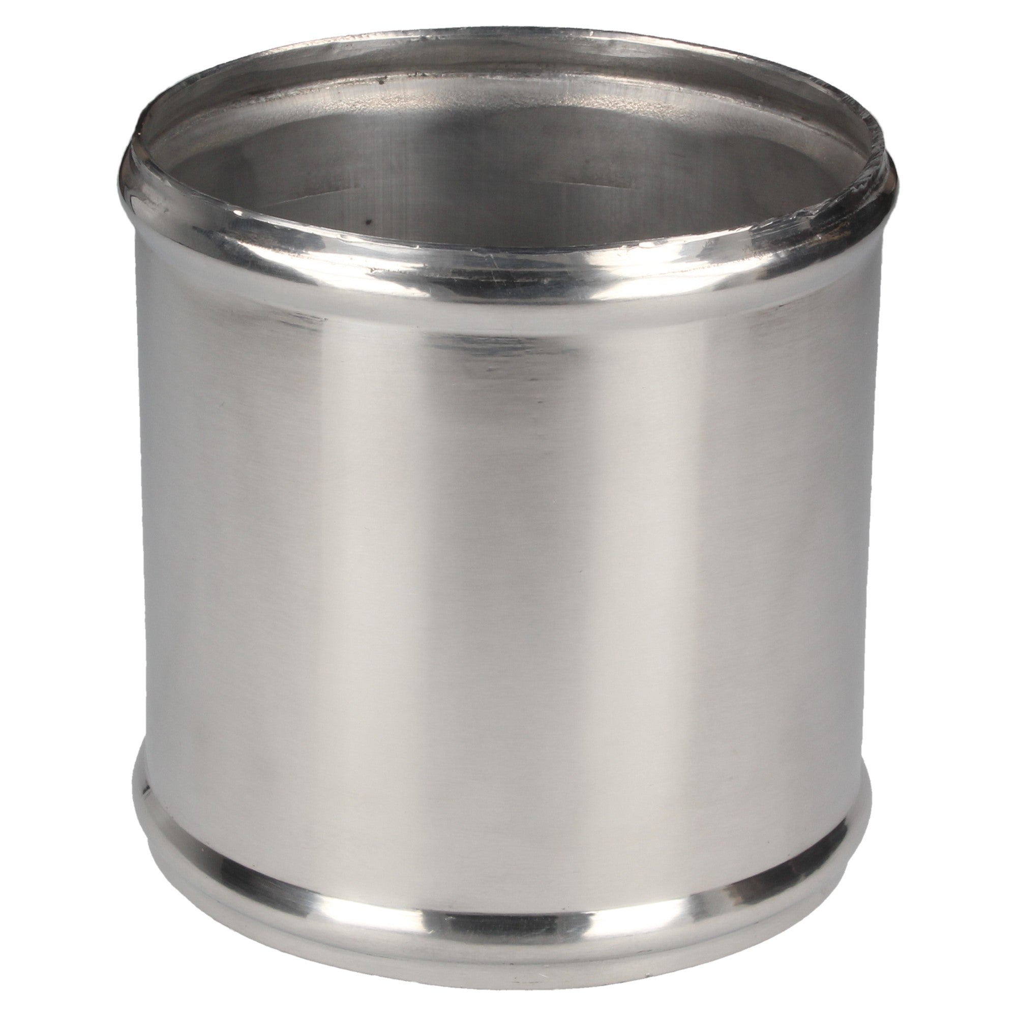 aluminium koppelstuk - 63 mm - Zilver