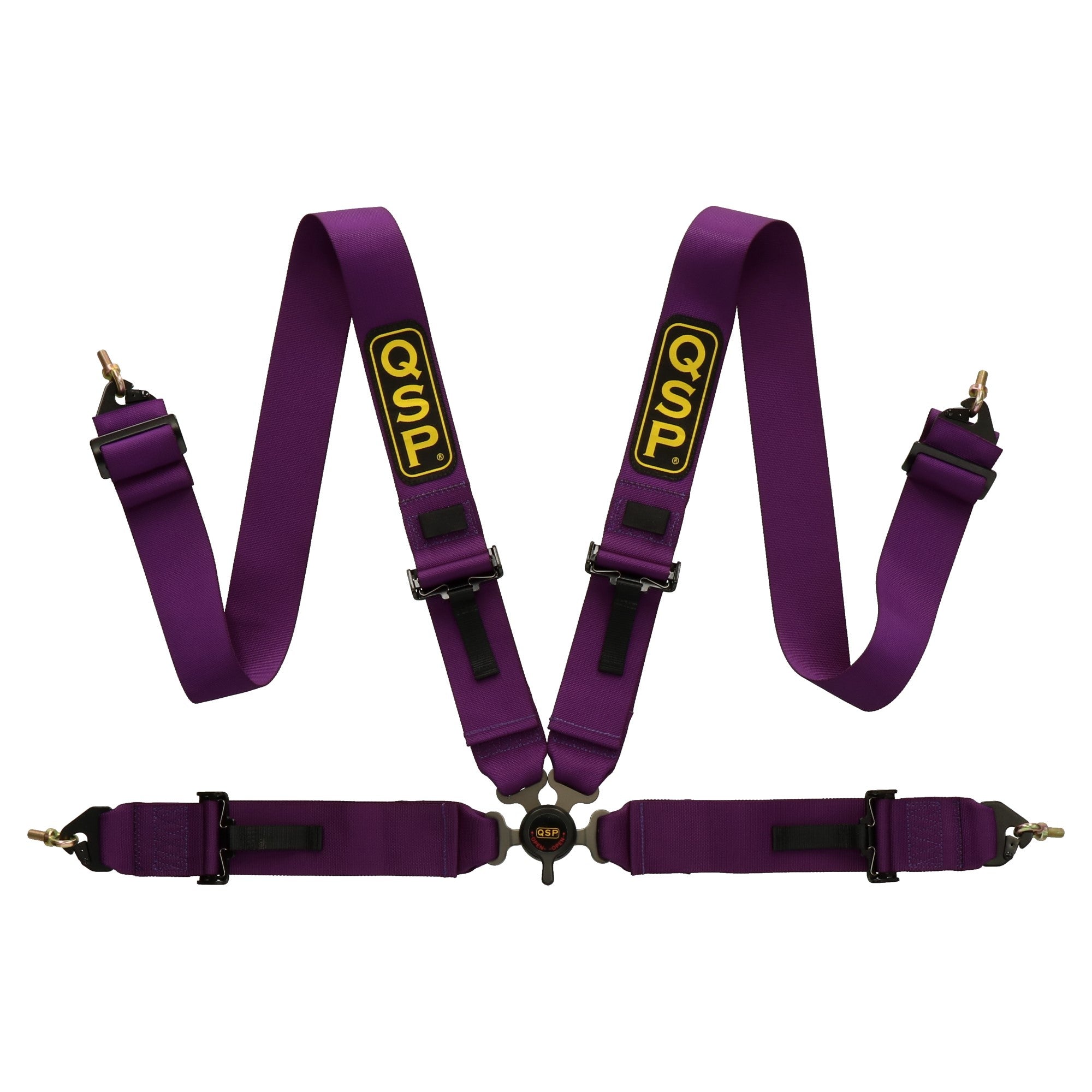 Seat Belt 4-P 3/3 - NON FIA - Purple