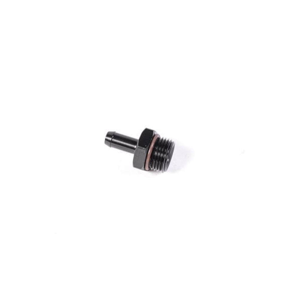 Radium Engineering 8AN ORB Fitting - 8AN ORB to 1/8NPT Female Adapter Fitting - Black Anodized
