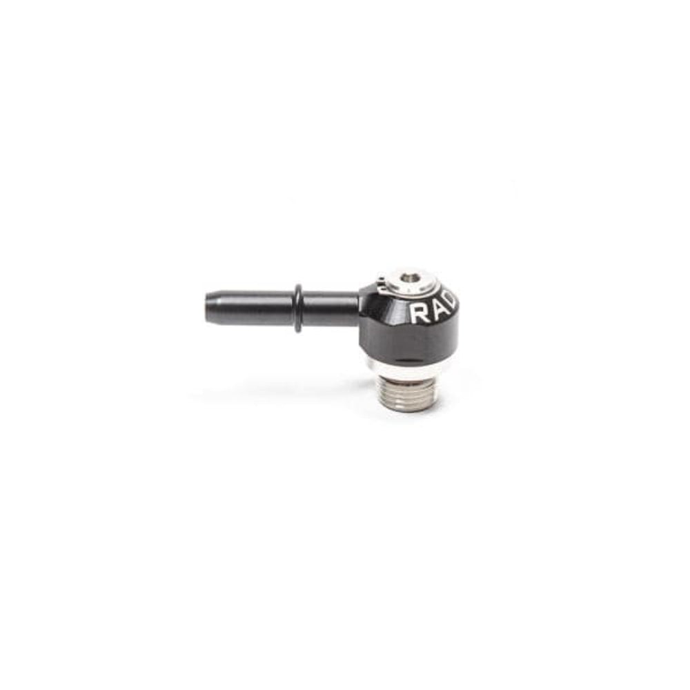 Radium Engineering 6AN ORB Swivel Banjo Fitting - 6AN ORB Swivel Banjo to 8.5MM Barb Fitting
