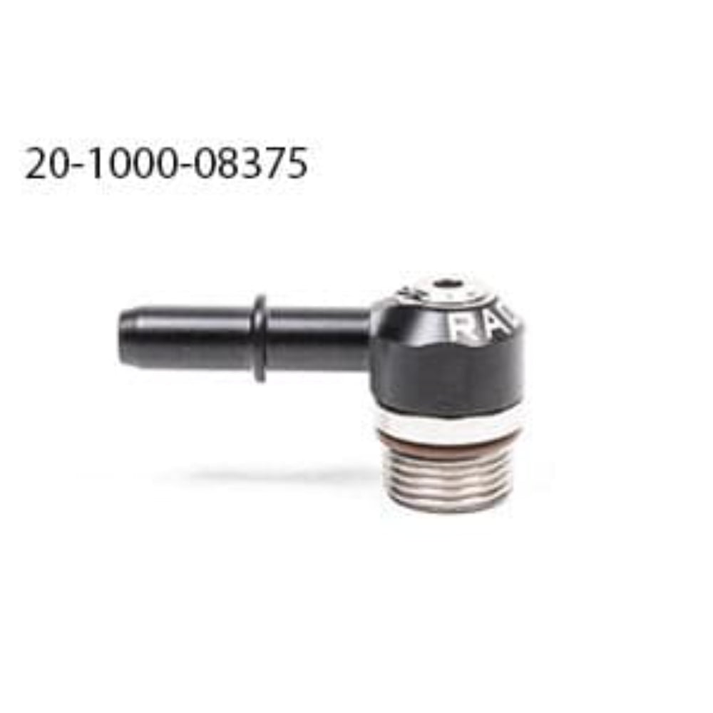 Radium Engineering 8AN ORB Swivel Banjo Fitting - 8AN ORB Swivel Banjo to 8.5MM Barb Fitting