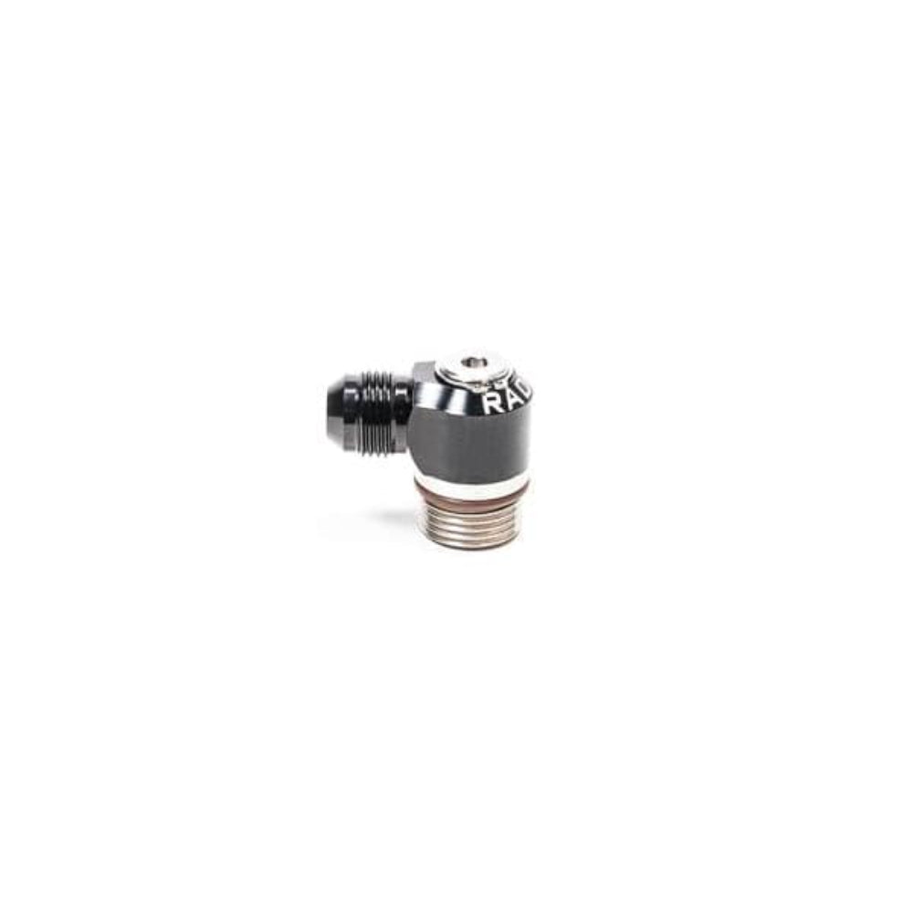 Radium Engineering 10AN ORB Swivel Banjo Fitting - 10AN ORB Swivel Banjo to 6AN Male Fitting
