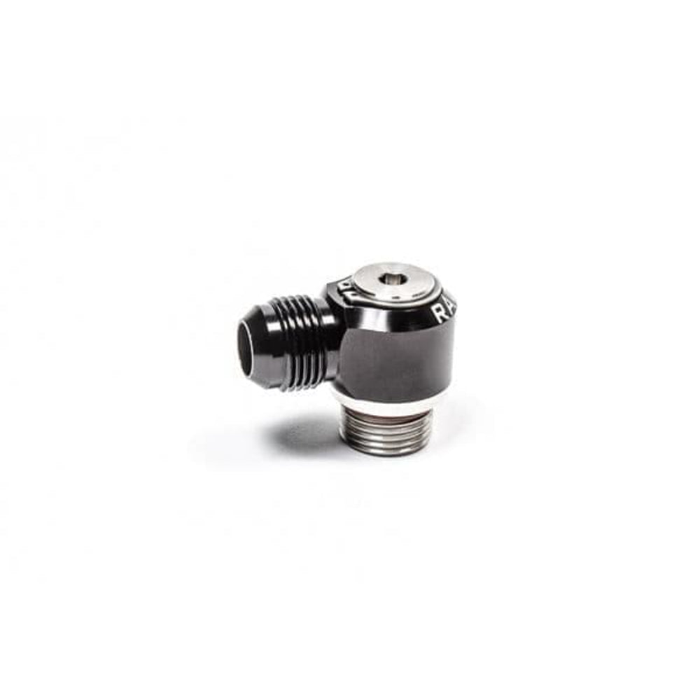 Radium Engineering 10AN ORB Swivel Banjo Fitting - 10AN ORB Swivel Banjo To 12AN Male Fitting