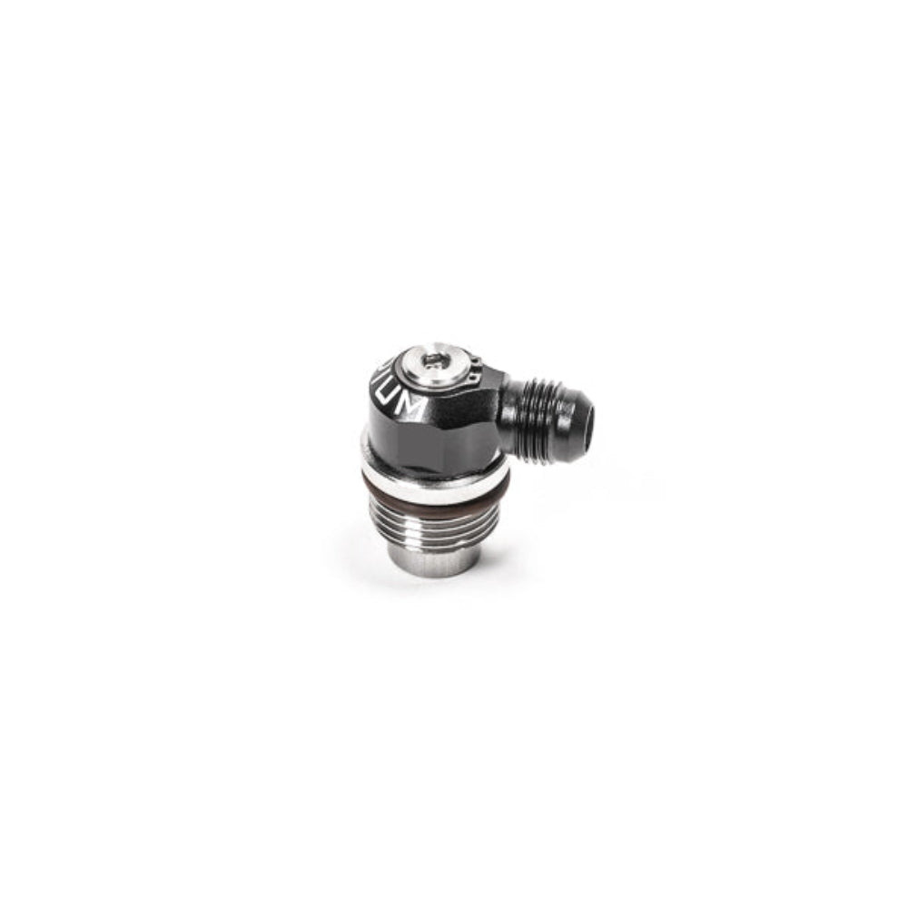 Radium Engineering 10AN ORB Swivel Banjo Fitting - 10AN ORB Swivel Banjo PCV Valve to 6.5mm Barb