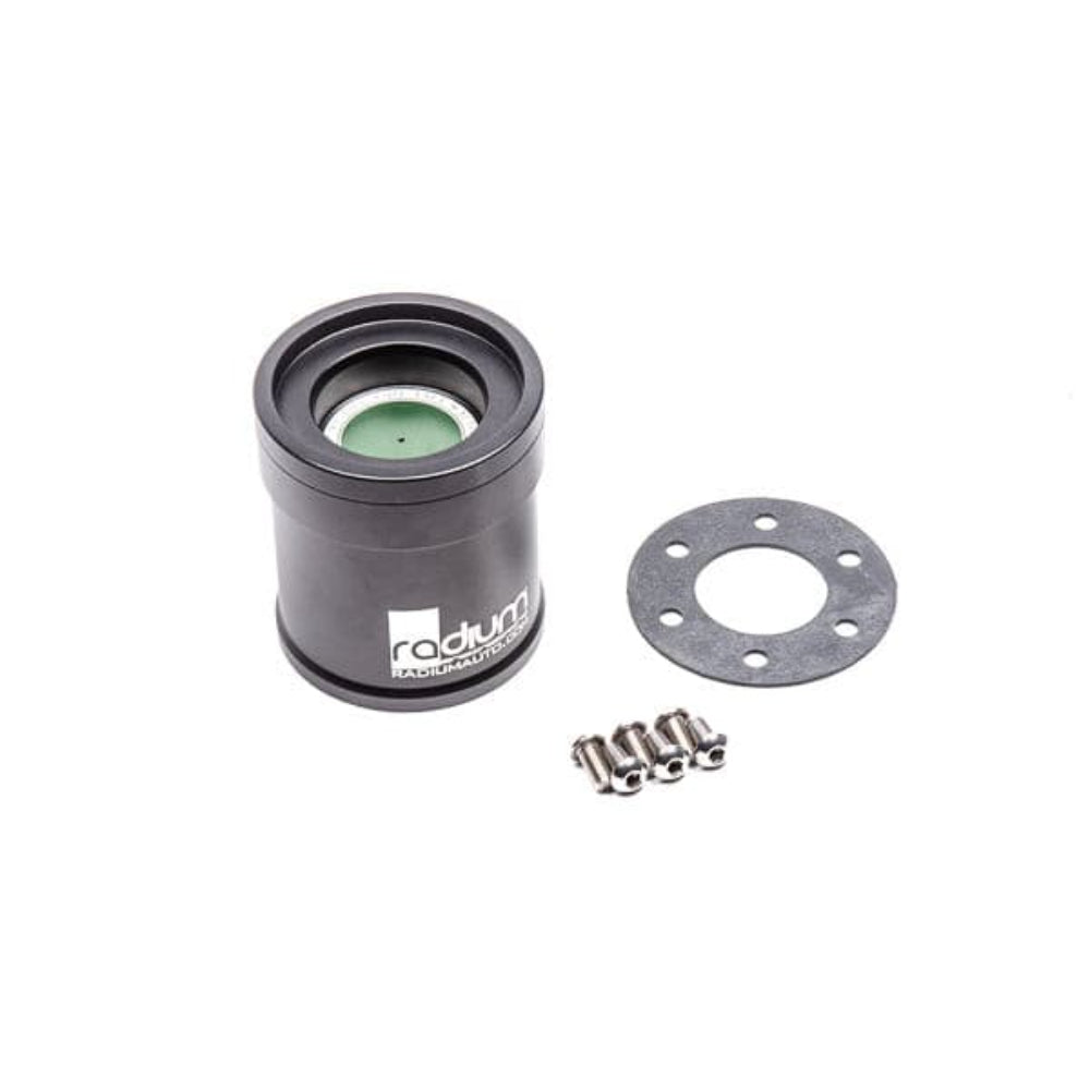 Radium Engineering Dry Break 1.5in Female - Remote Mount - Vented