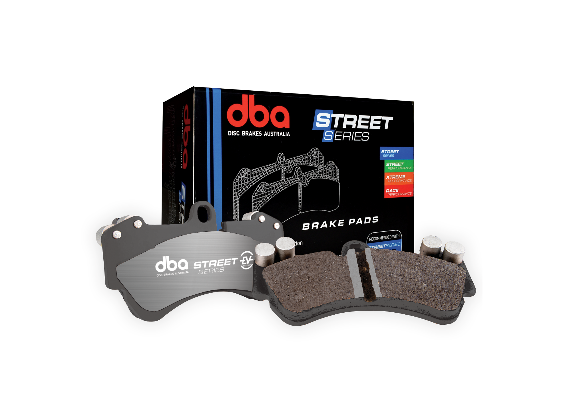 DB2419SSEV - DBA Street Series EV Brake Pads; Rear
