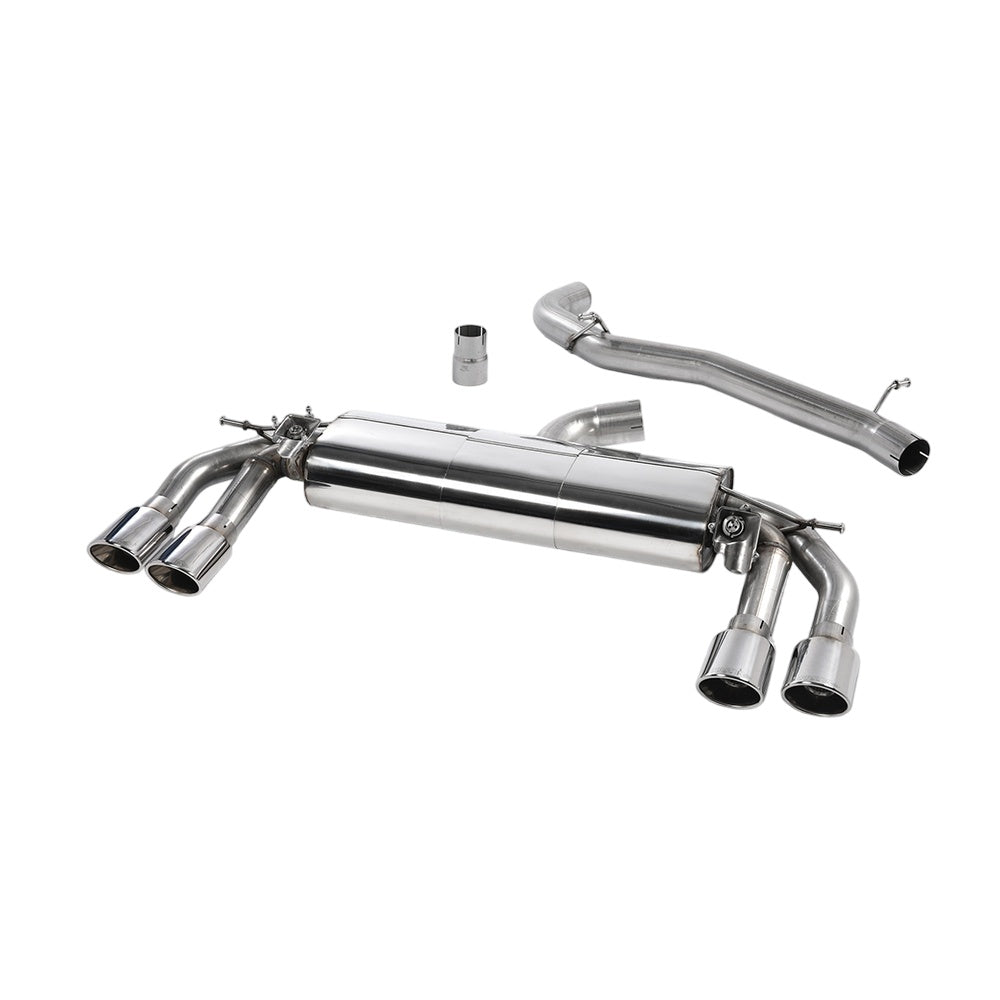 Milltek Audi TT Mk3 TTS 2.0TFSI Quattro (OPF/GPF Models) 2019-2023 Cat-back Exhaust - Non Resonated Polished Tips