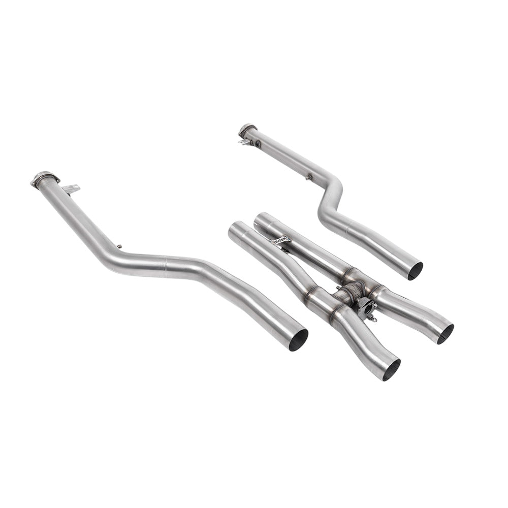 Milltek BMW 8 Series M8 & M8 Competition 4.4l V8 Twin Turbo F93 Gran Coupe LCI (OPF/GPF Equipped Cars Only) 2021-2023 GPF/OPF Bypass Exhaust - Milltek Fitment