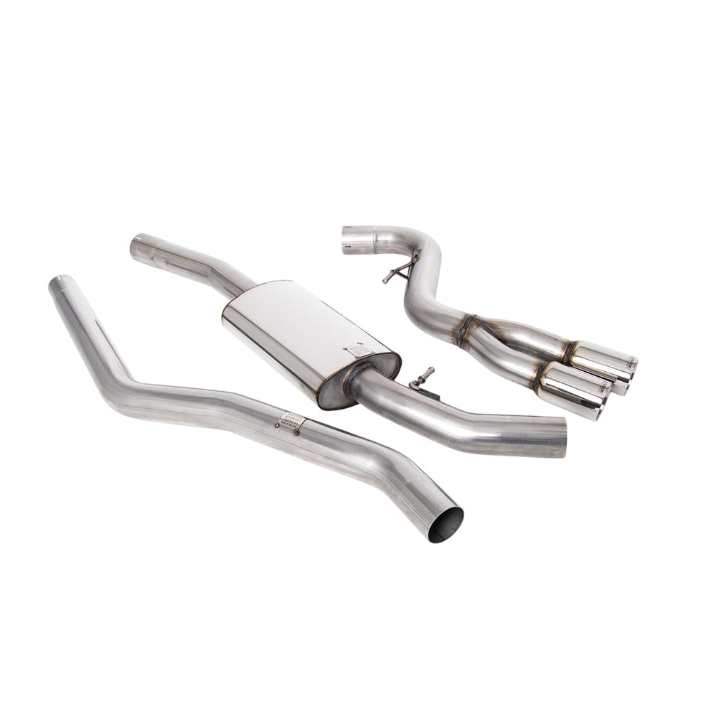 Milltek BMW 1 Series 123d M Sport Coupe (E82) 2008-2012 Cat-back Exhaust