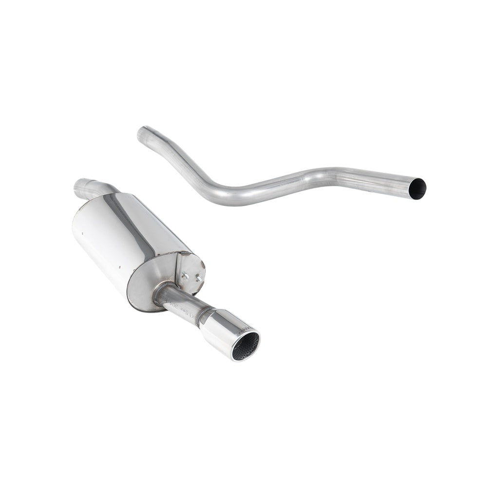 Milltek Ford Fiesta Mk6 ST 150 2005-2008 Cat-back Exhaust - Non Resonated - SSXFD018