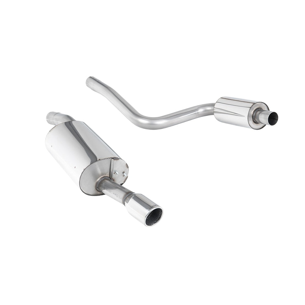Milltek Ford Fiesta Mk6 ST 150 2005-2008 Cat-back Exhaust - Resonated - SSXFD019