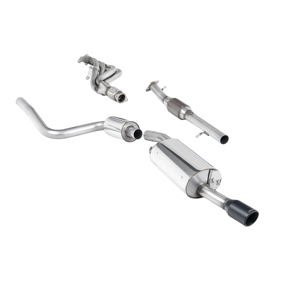 Milltek Ford Fiesta Mk6 ST 150 2005-2008 Full System (including Hi-Flow Sports Cat) Exhaust - Resonated